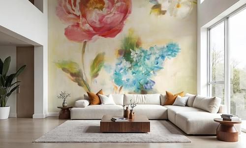 Contemporary Flower I