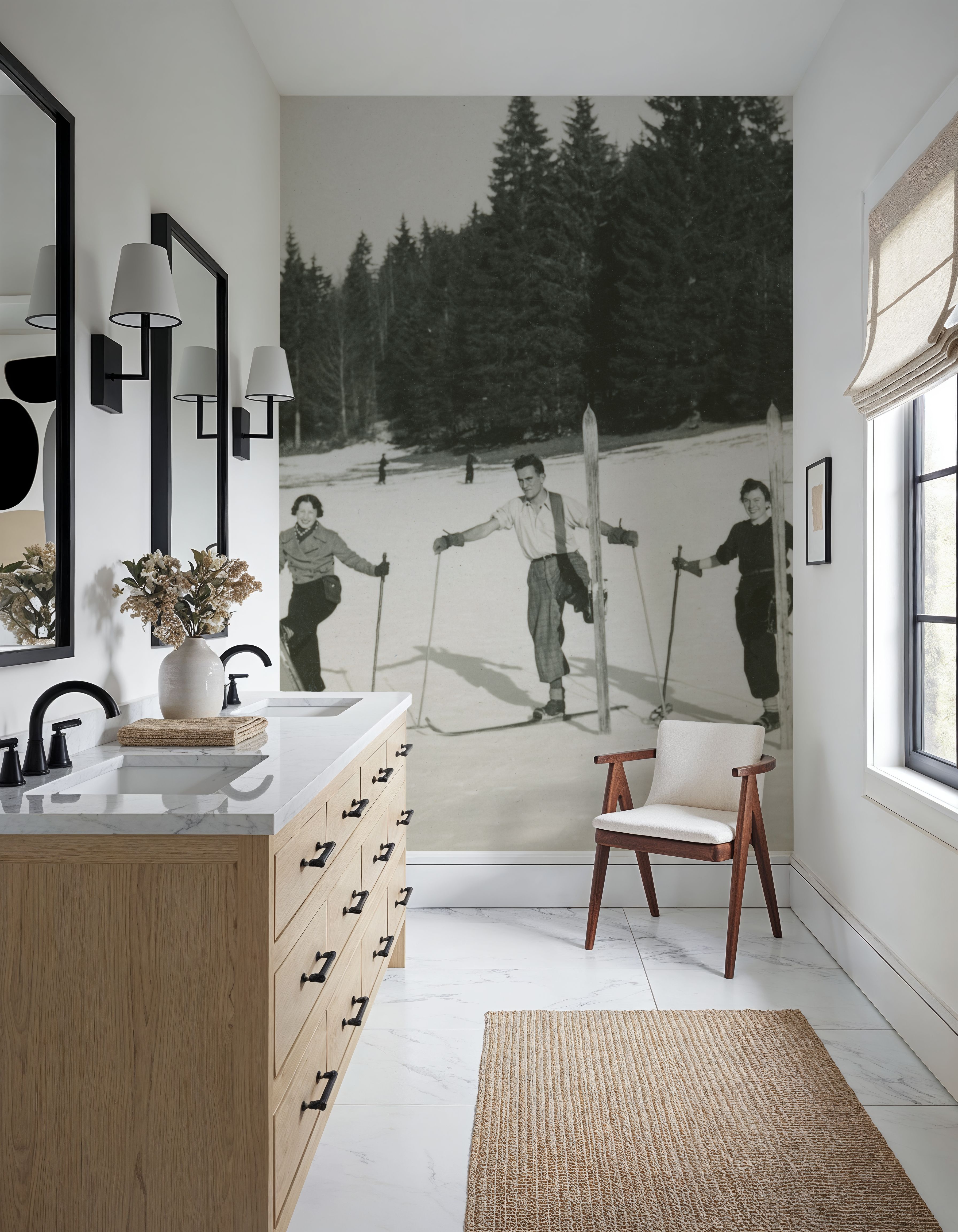 Wooden Skis