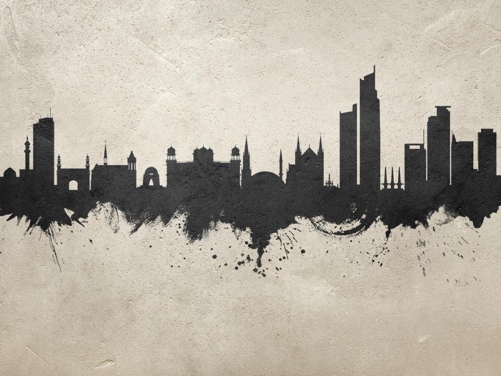 Karachi Pakistan Skyline Concrete