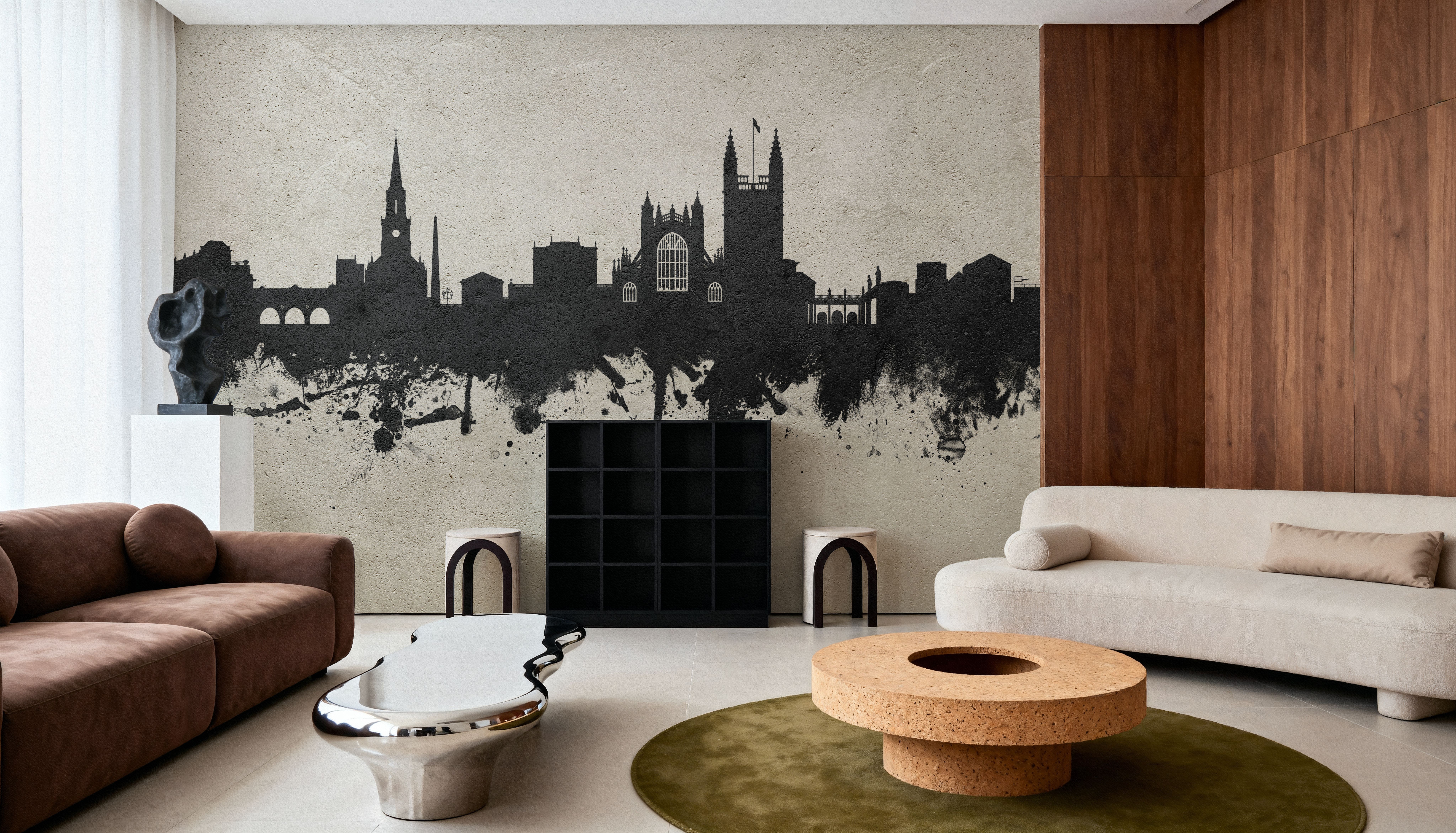 Bath England Skyline Concrete