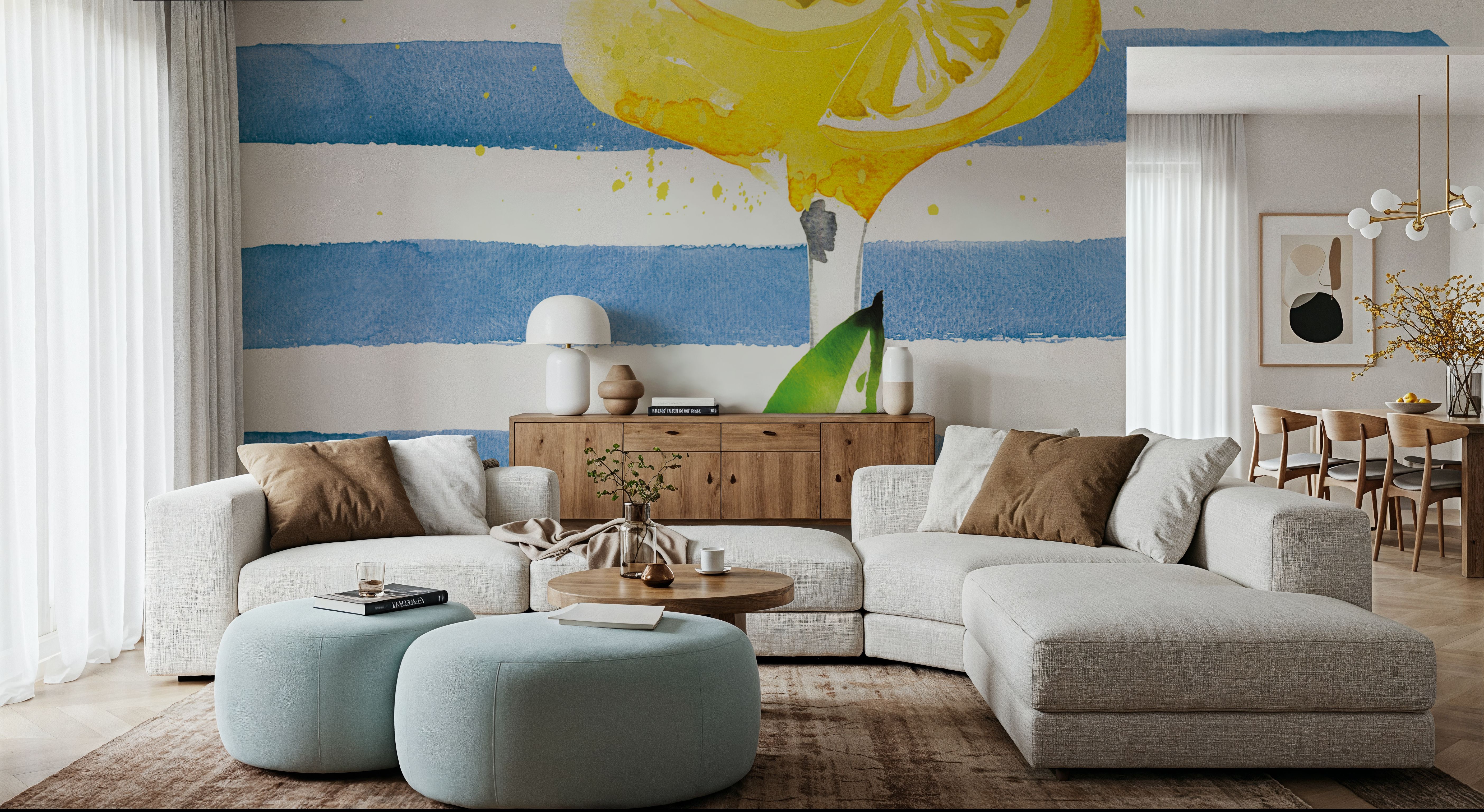 Mediterranean Spritz I, Wallpaper