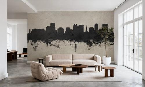 Orlando Florida Skyline Concrete