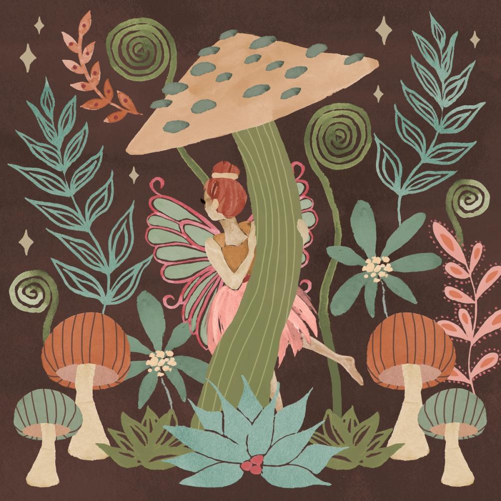 Floralscape Fairies III Dark