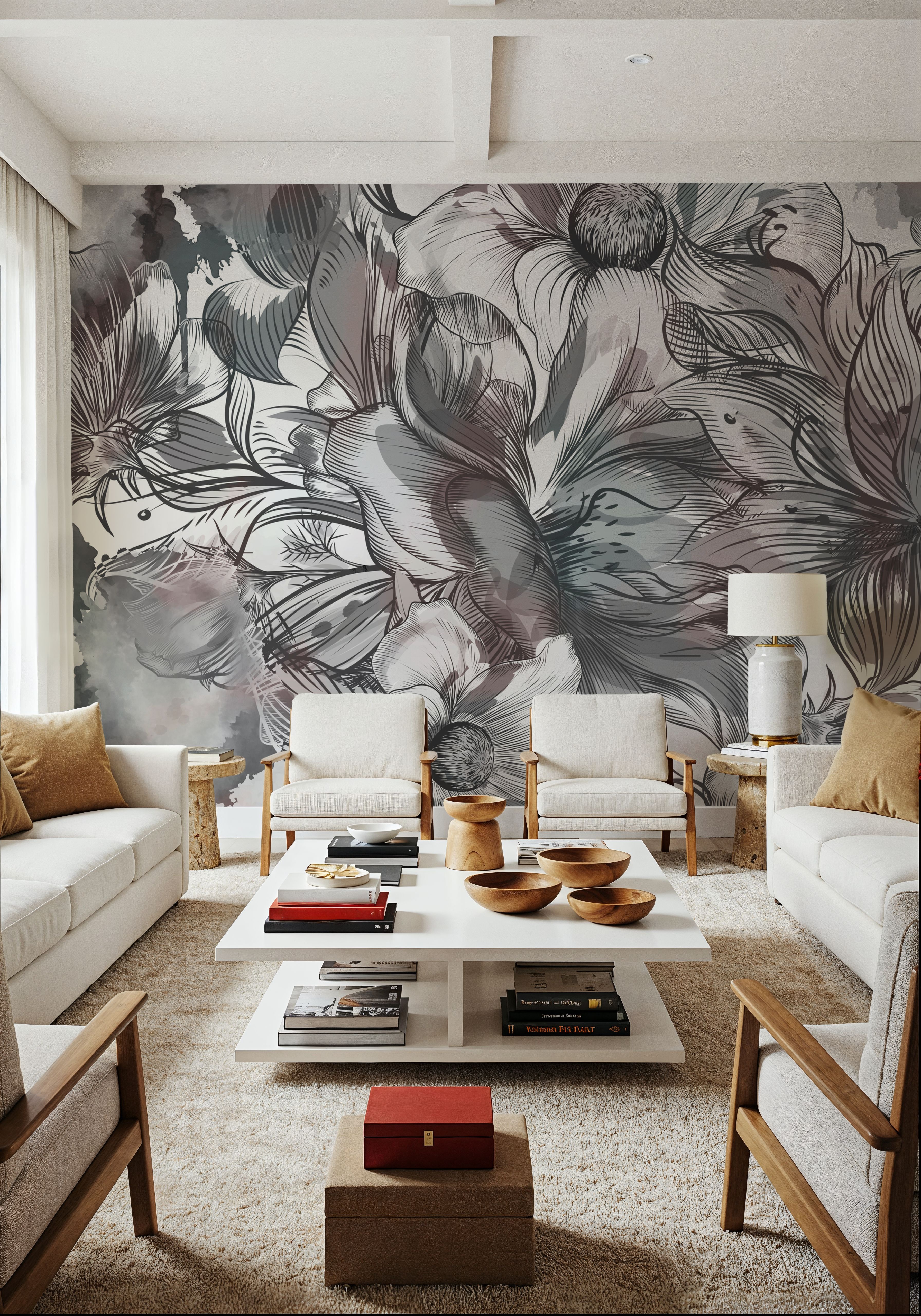 Seeing Through Leaves White