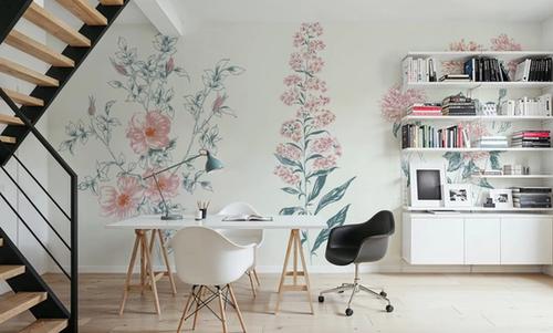 Flowers on White X