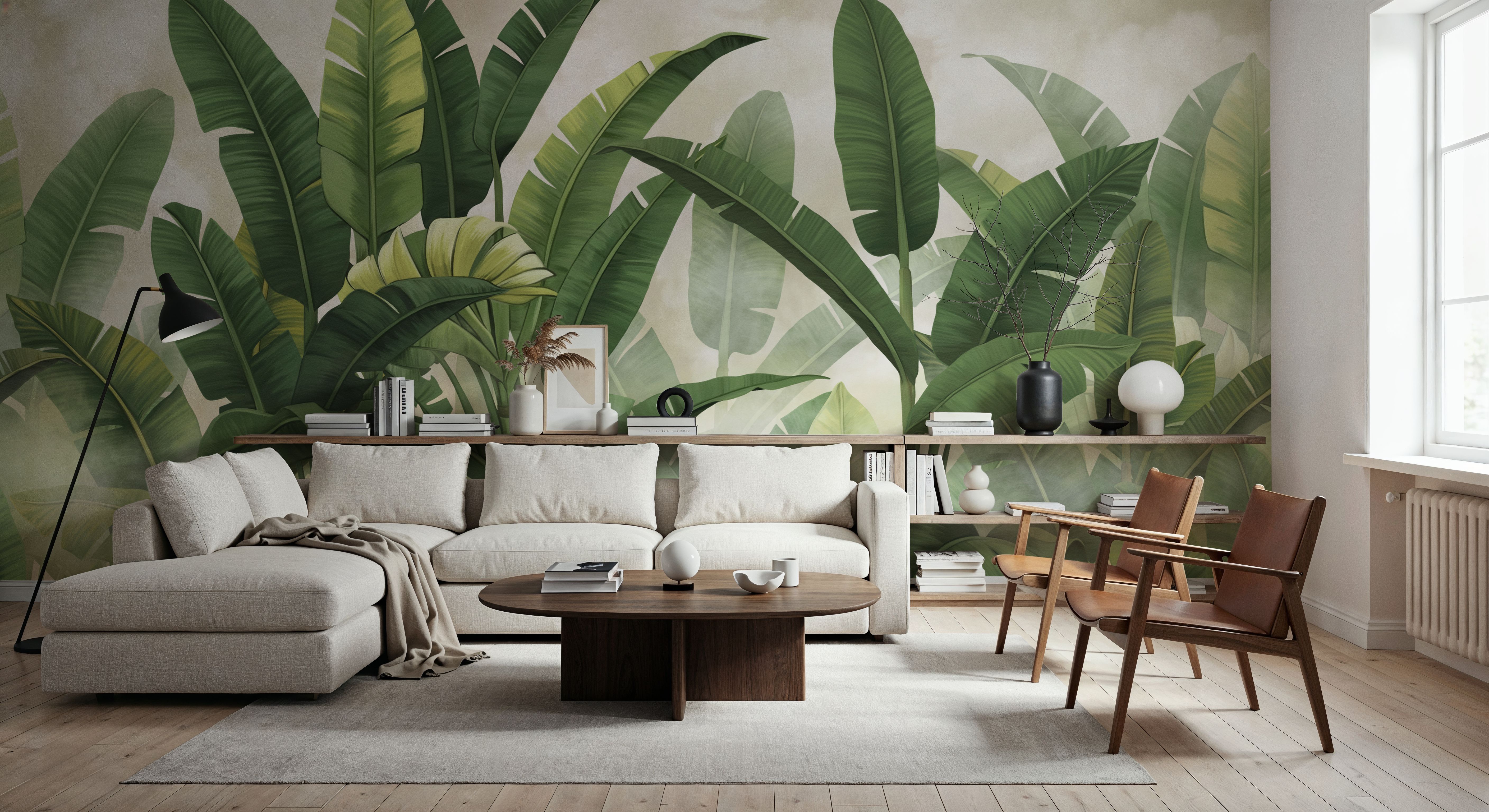 Banana Palms, Bright Green