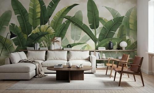 Banana Palms, Bright Green