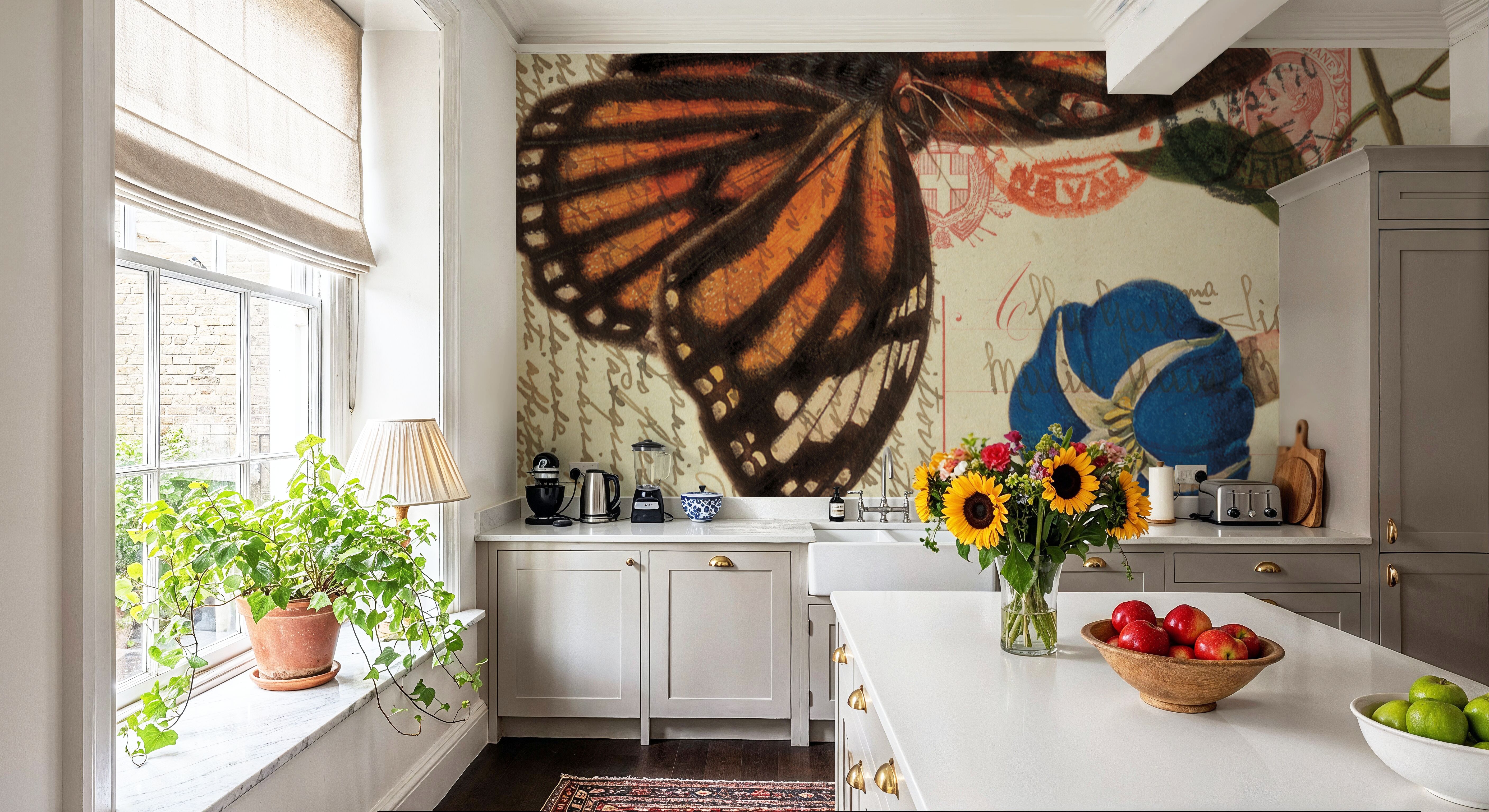 Butterfly Postcard I