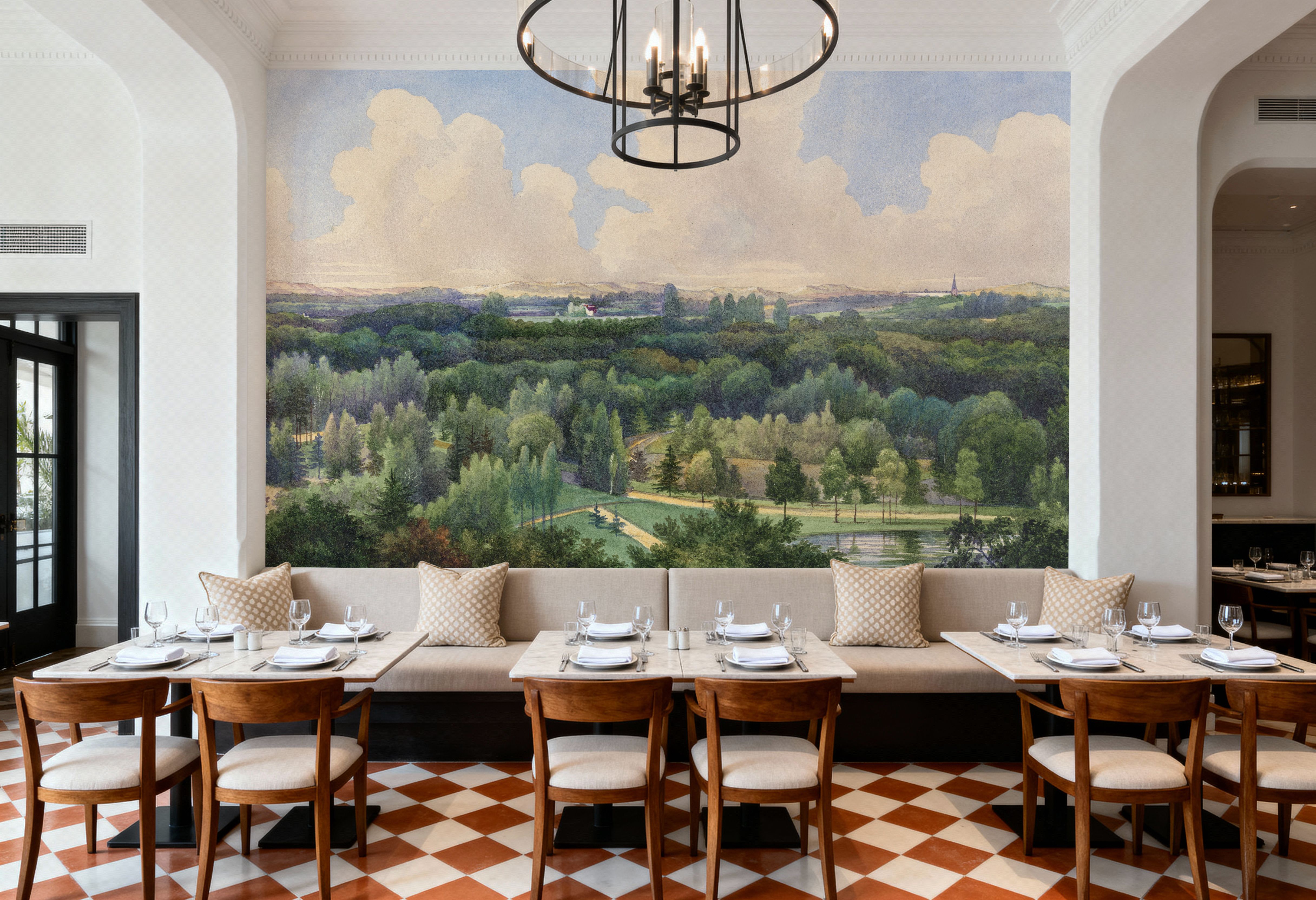 Park Views, Wallpaper