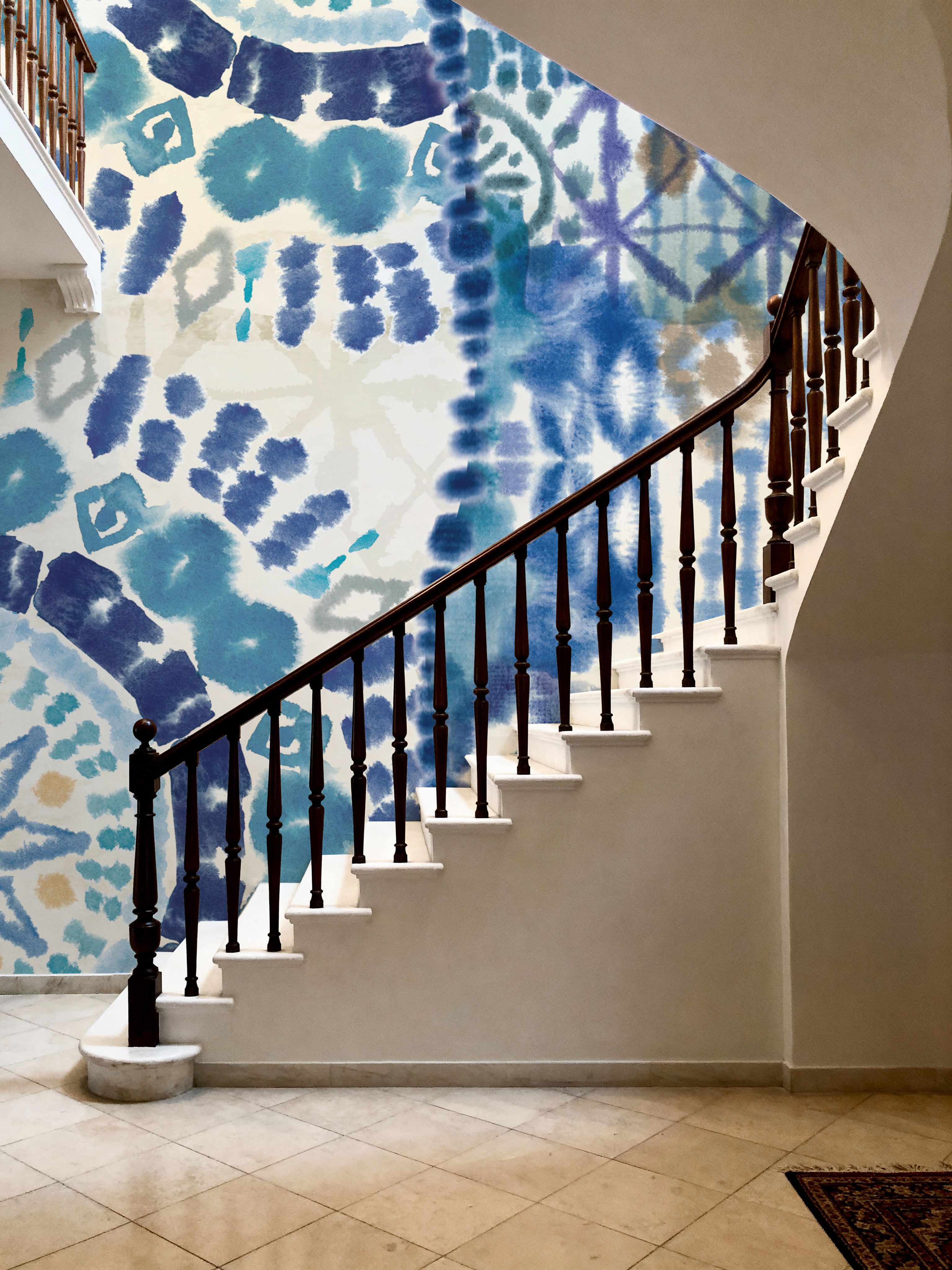 Indigo Splashes