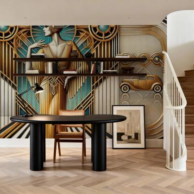 Elegant Art Deco Scene