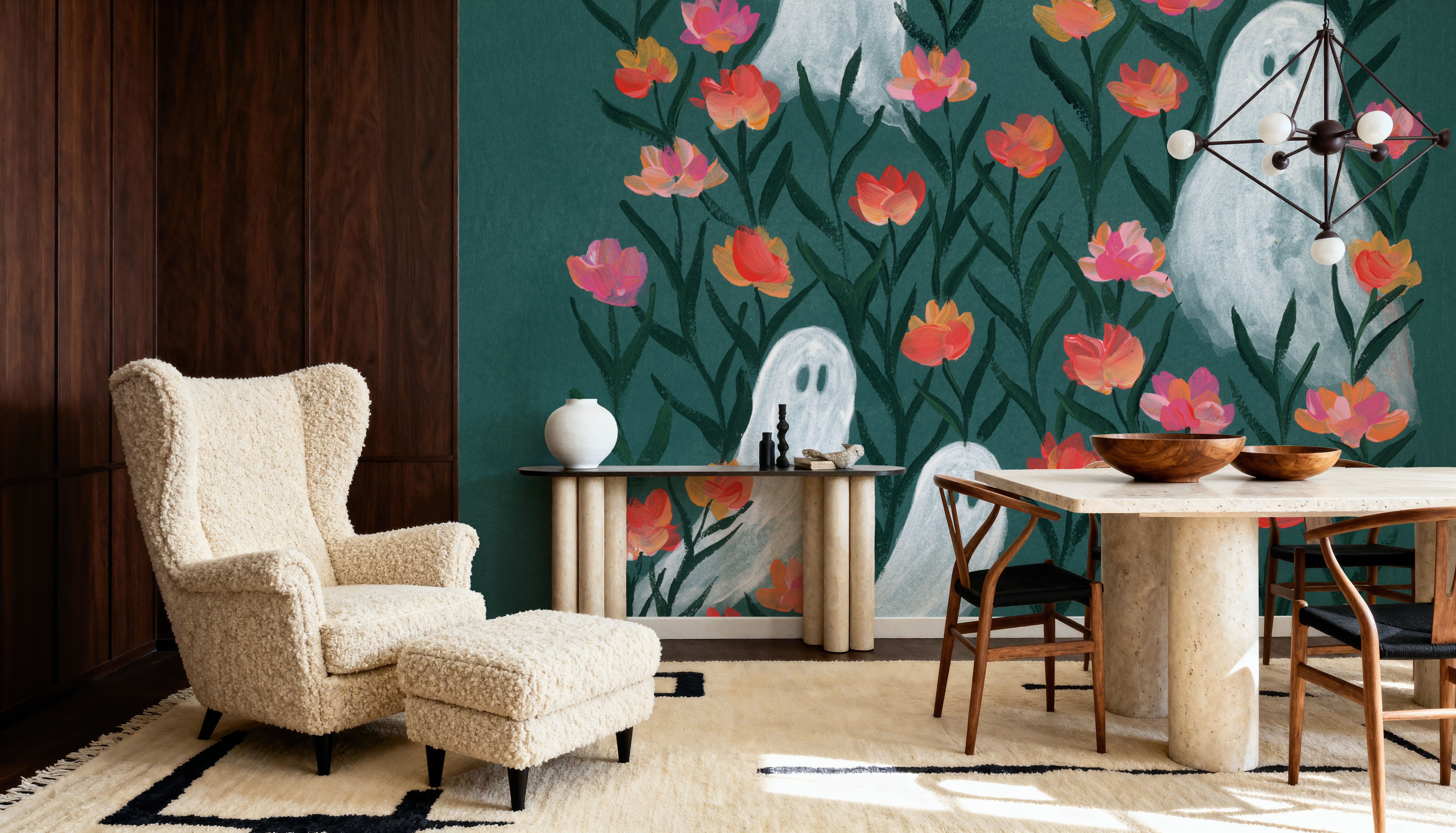 Ghosts in the Flower Patch