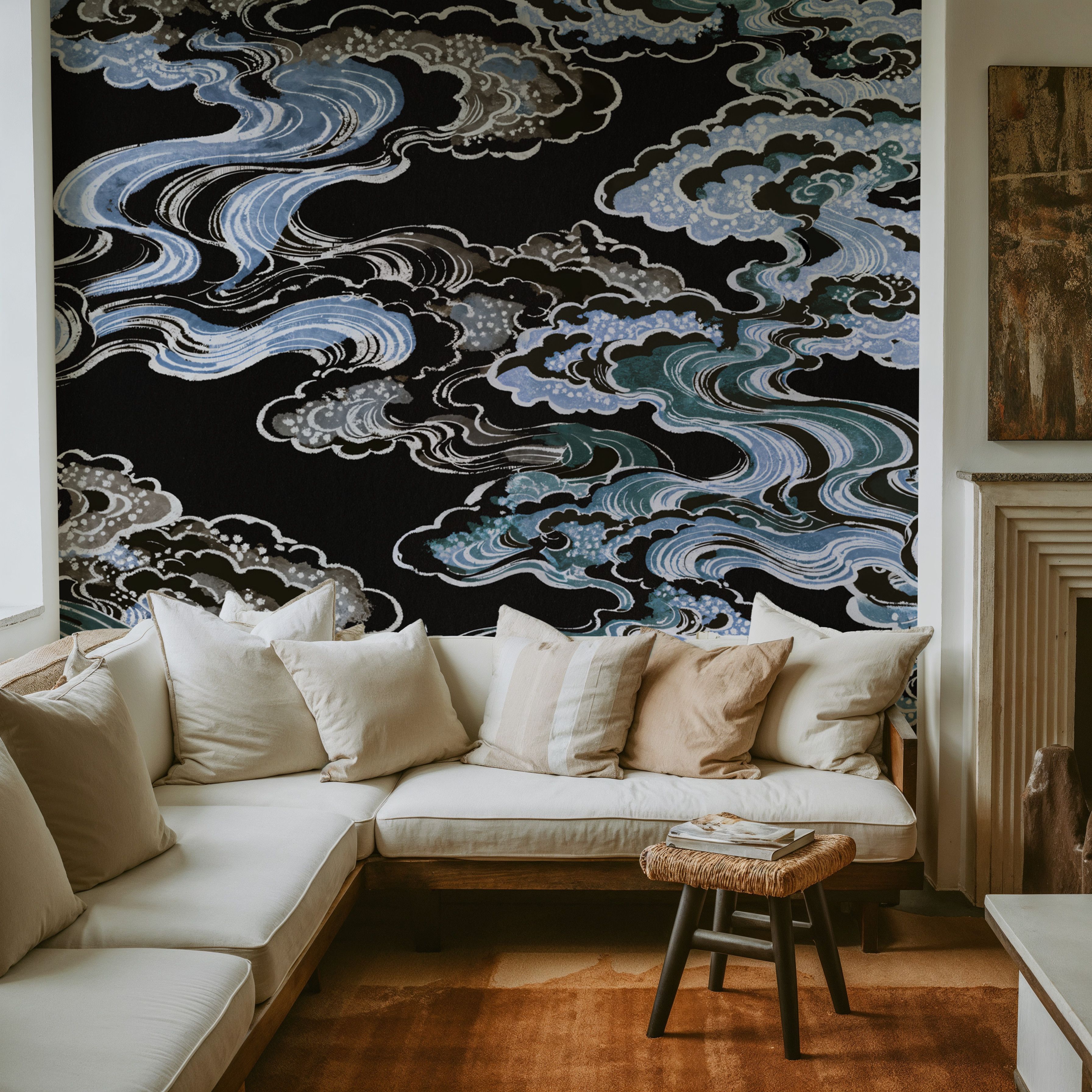 Ukiyo-e Clouds, Midnight