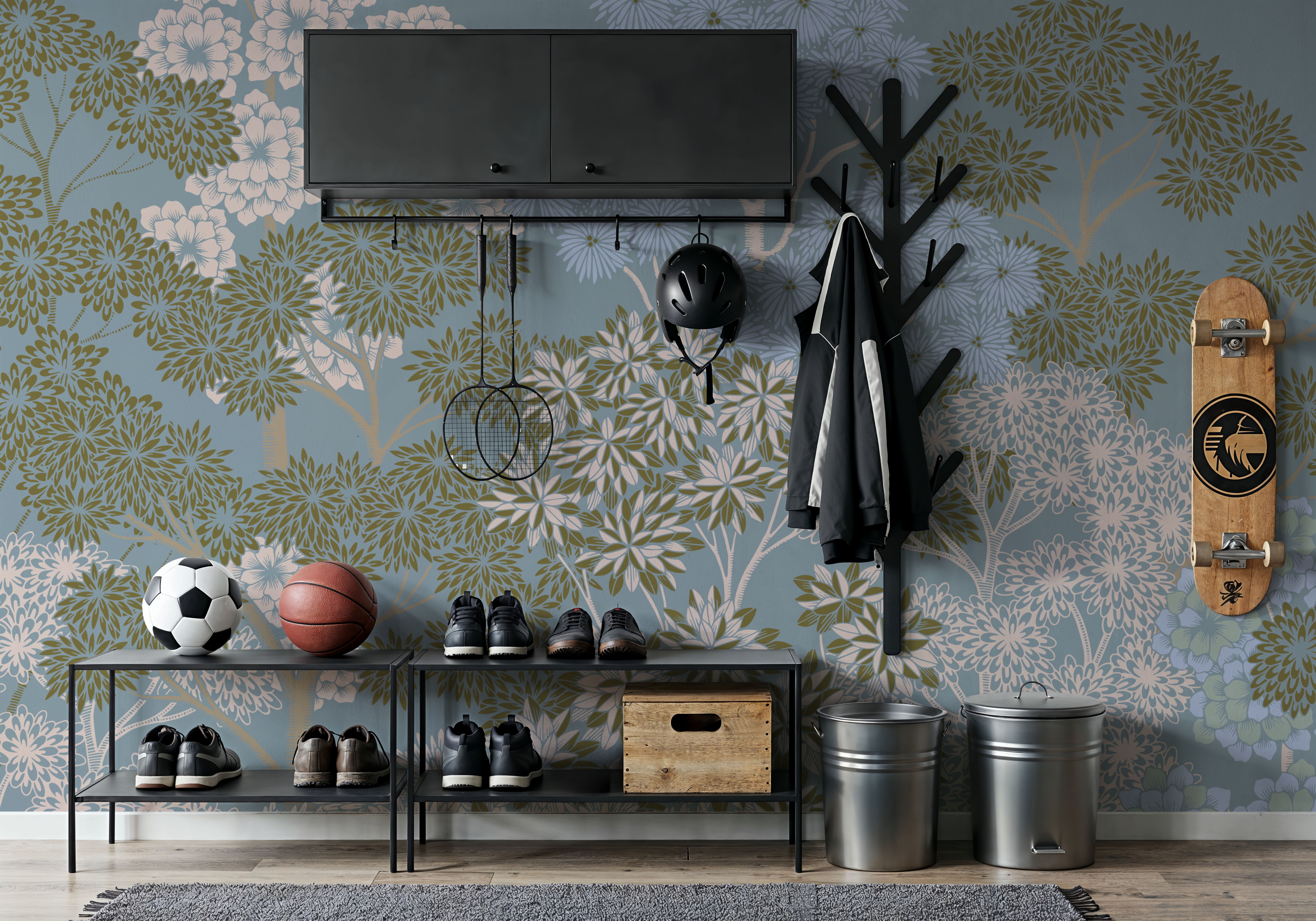 Overleaf Woodland, French Blue