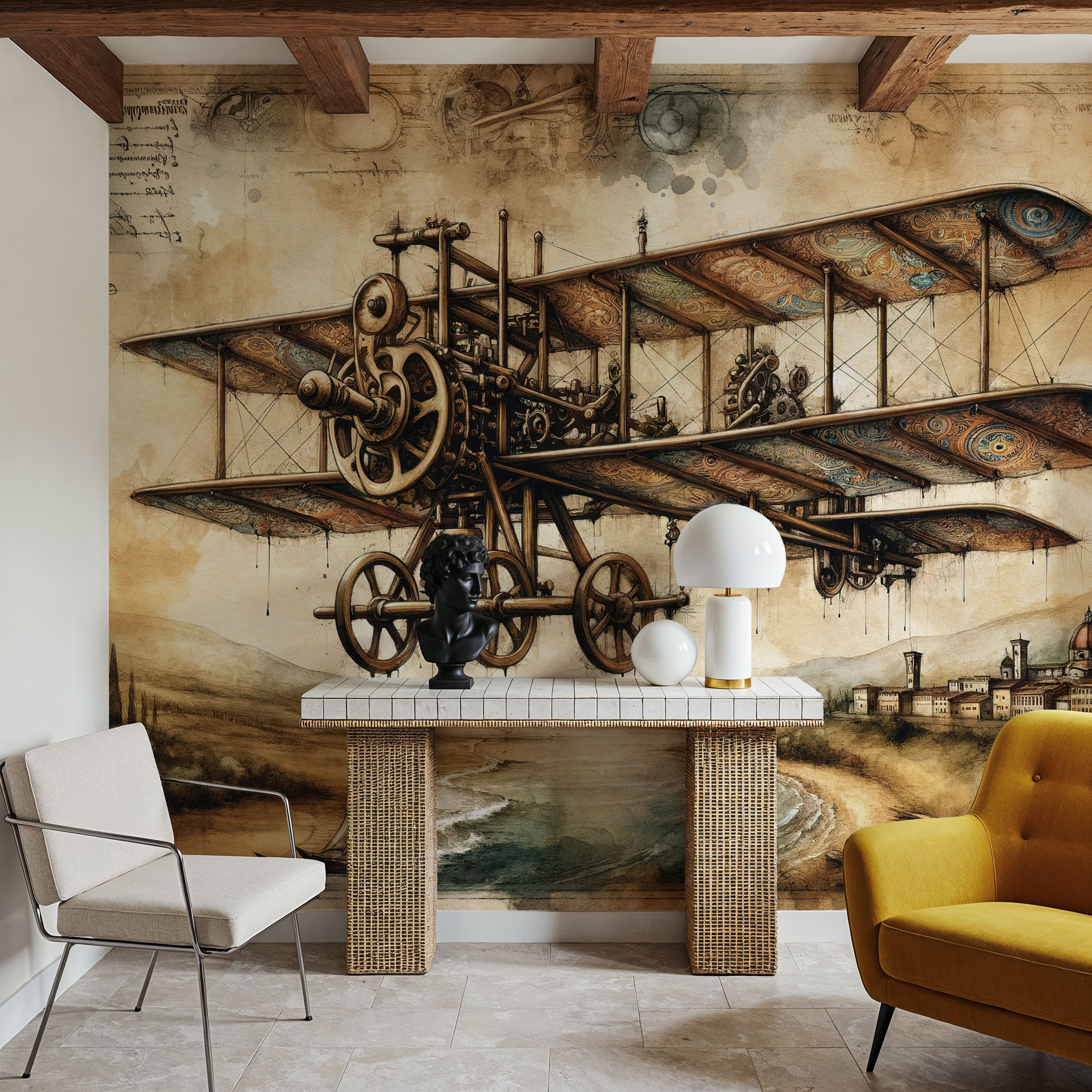 Da Vinci Style Airplane