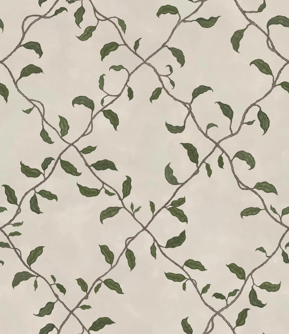 Emerald Trellis, Cream