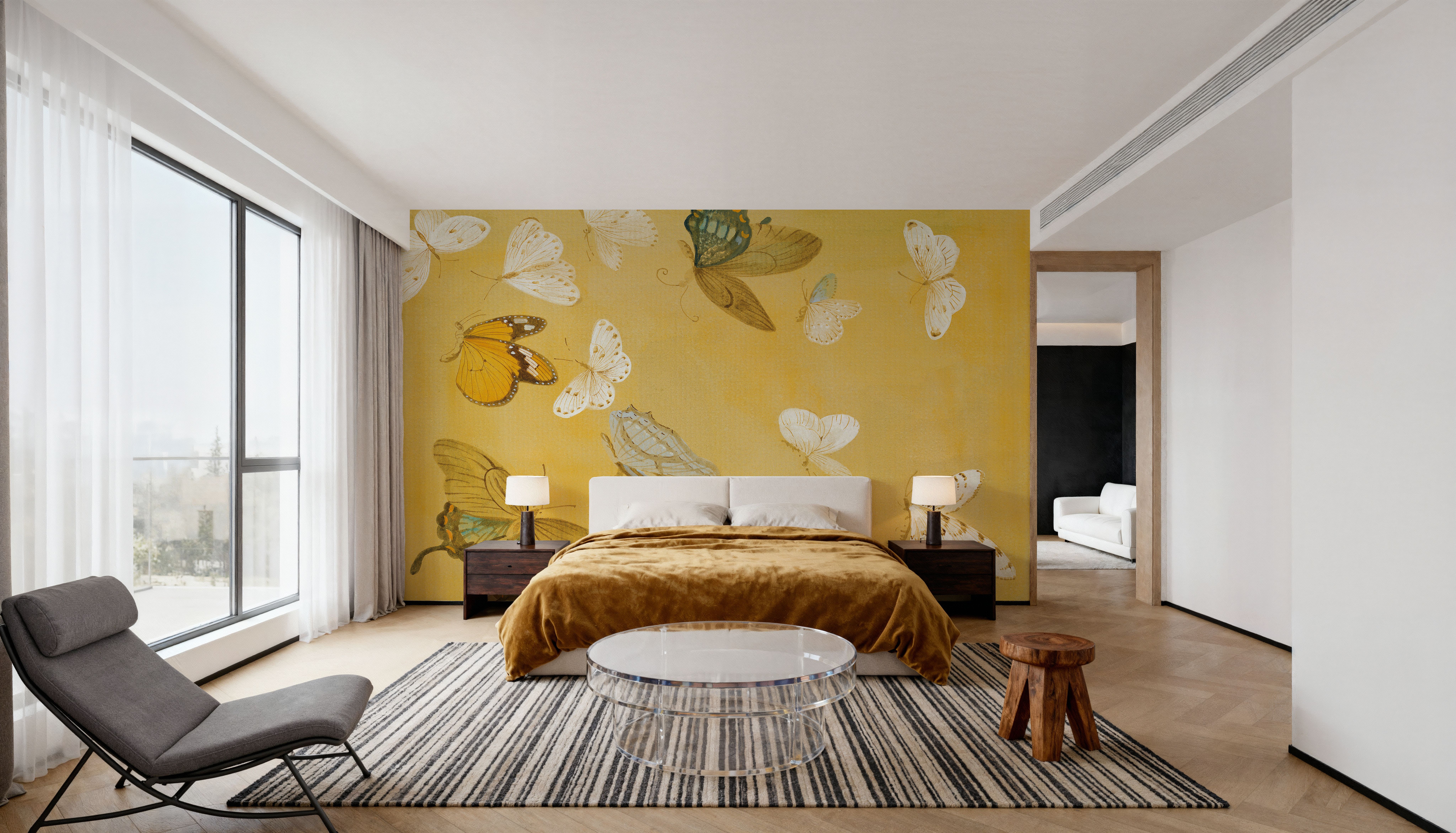 Chrysanthemum Butterflies
