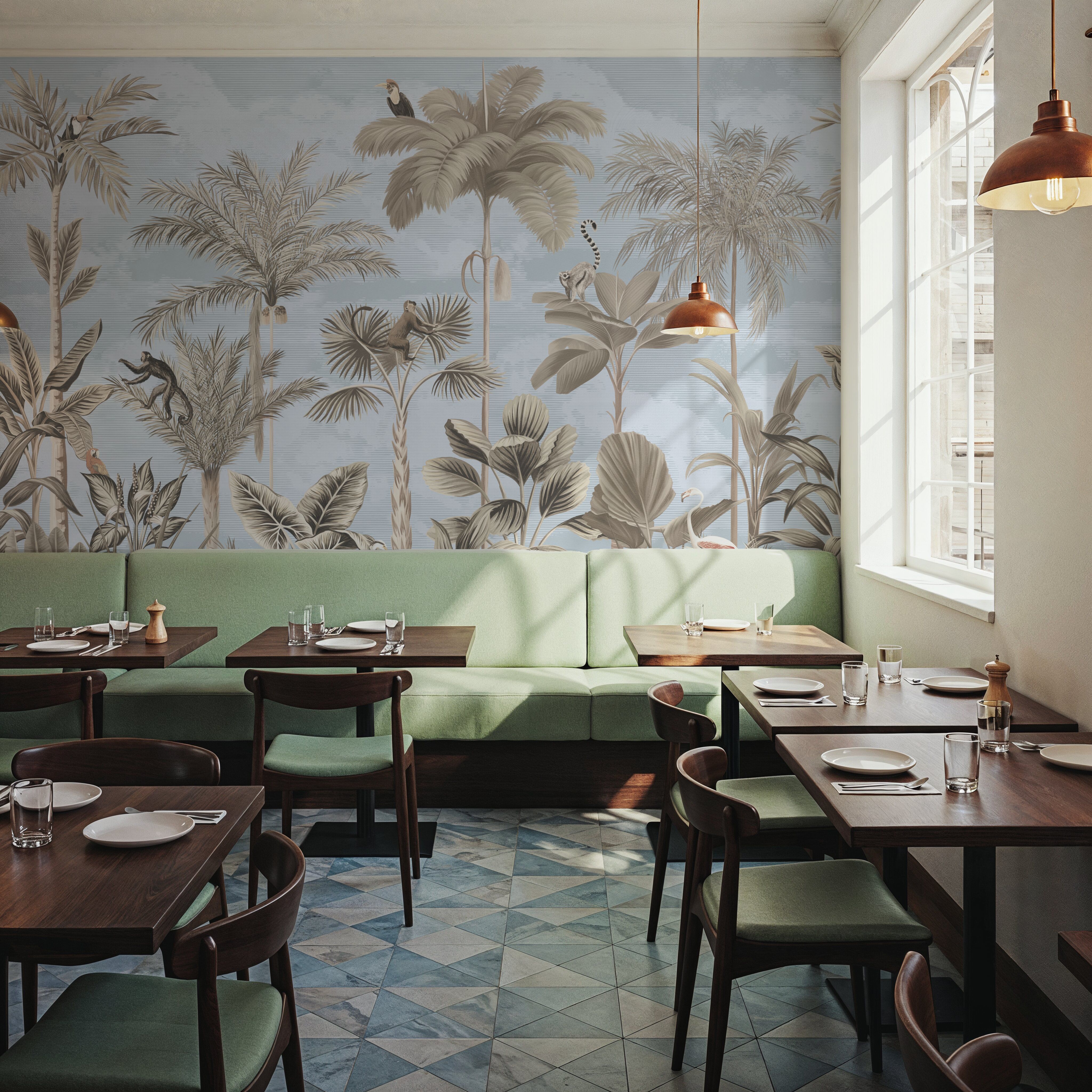 Jungle Delight, Sky, Wallpaper