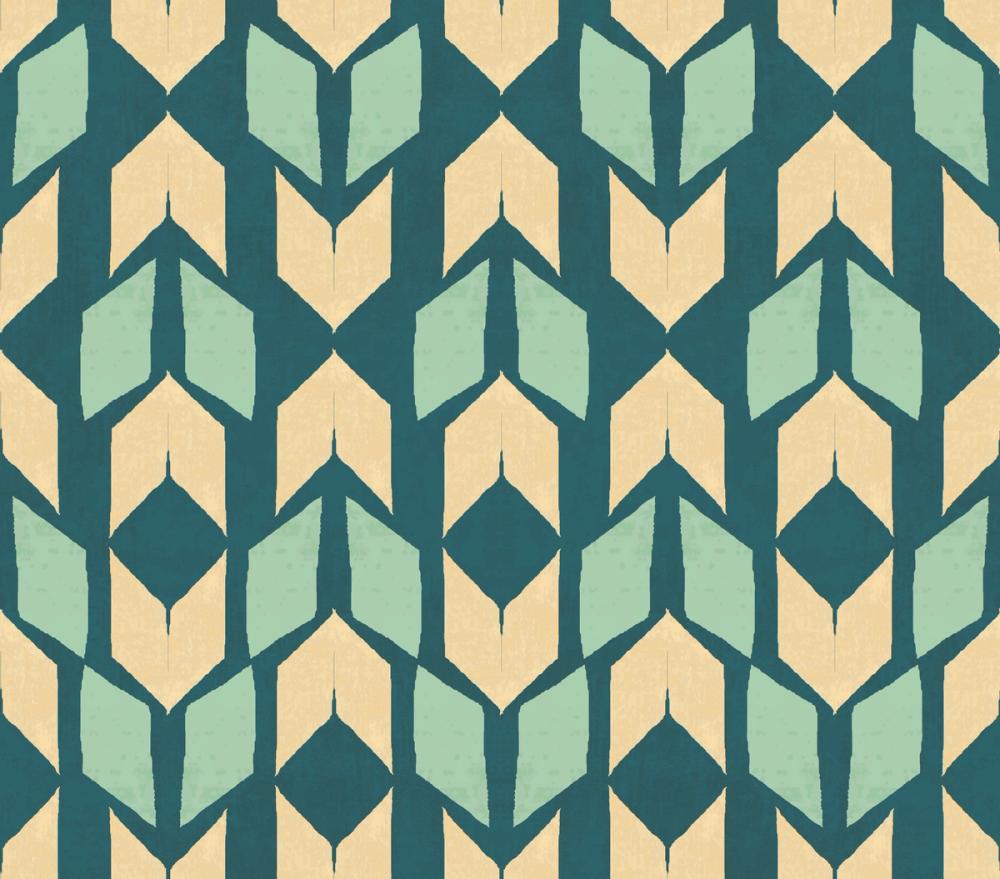 Outdoor Arrows Yellow on Green