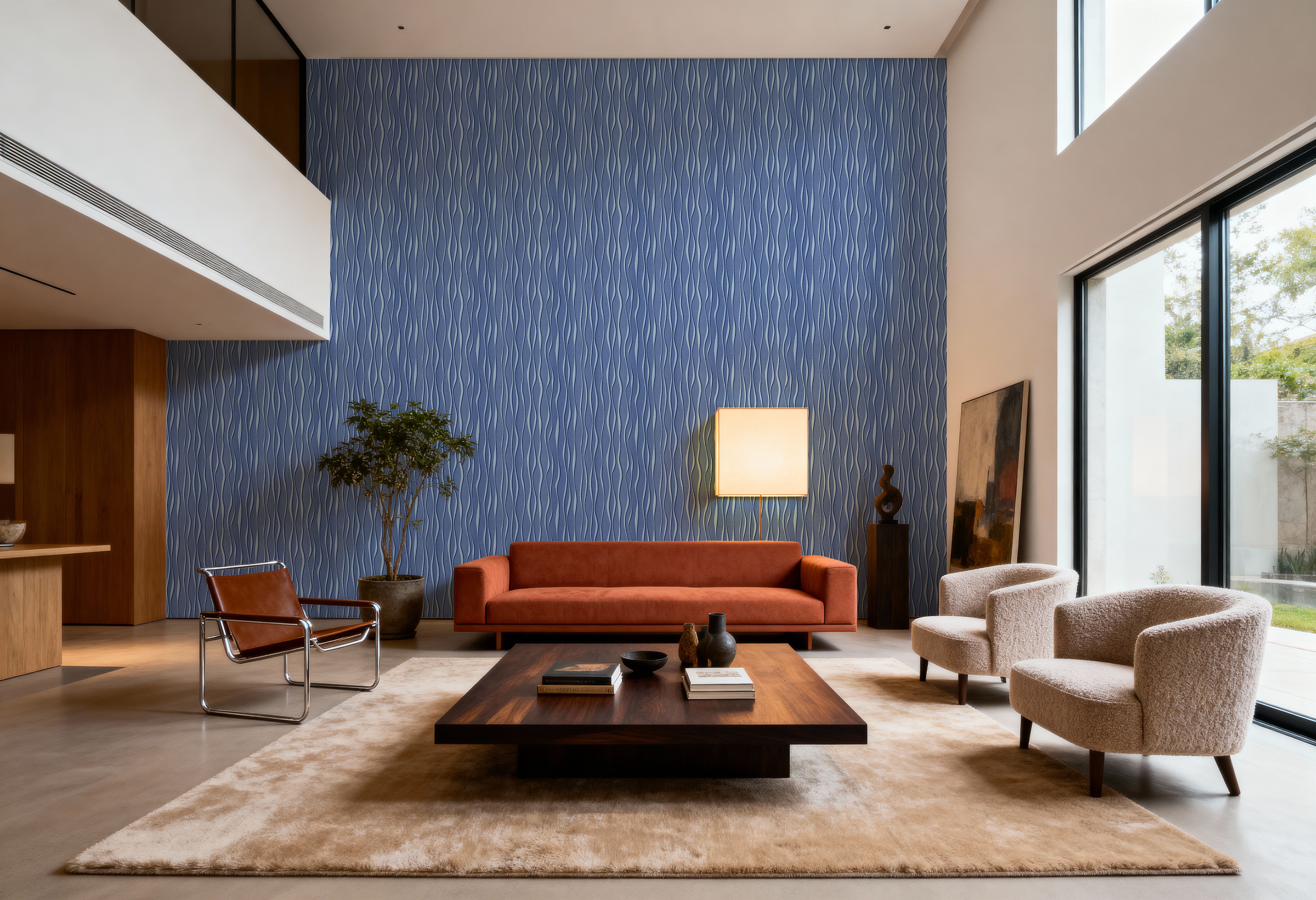 Swaying Lines, Indigo