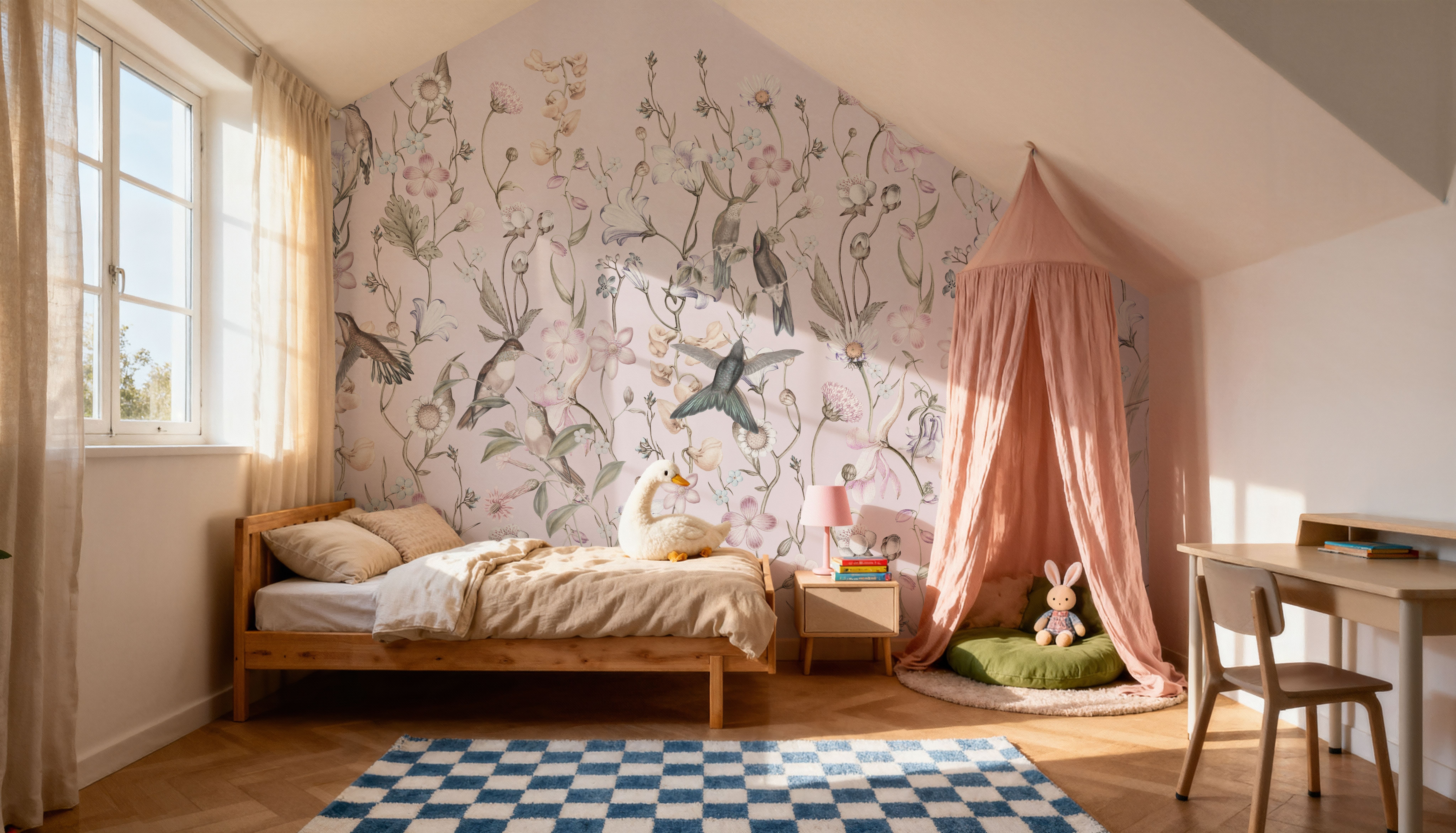 Bird Garden Light Pink