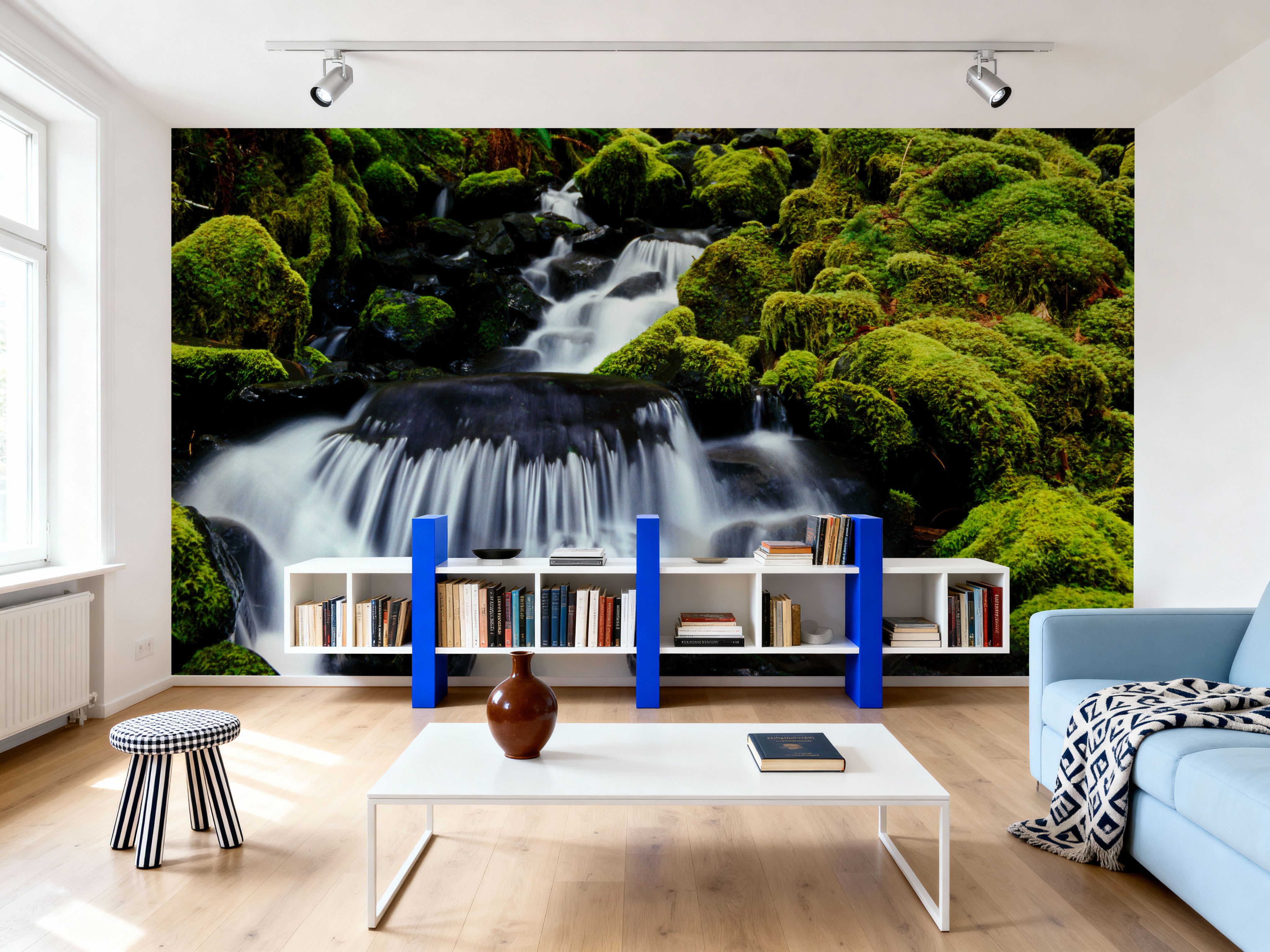 Mossy Rock Waterfall