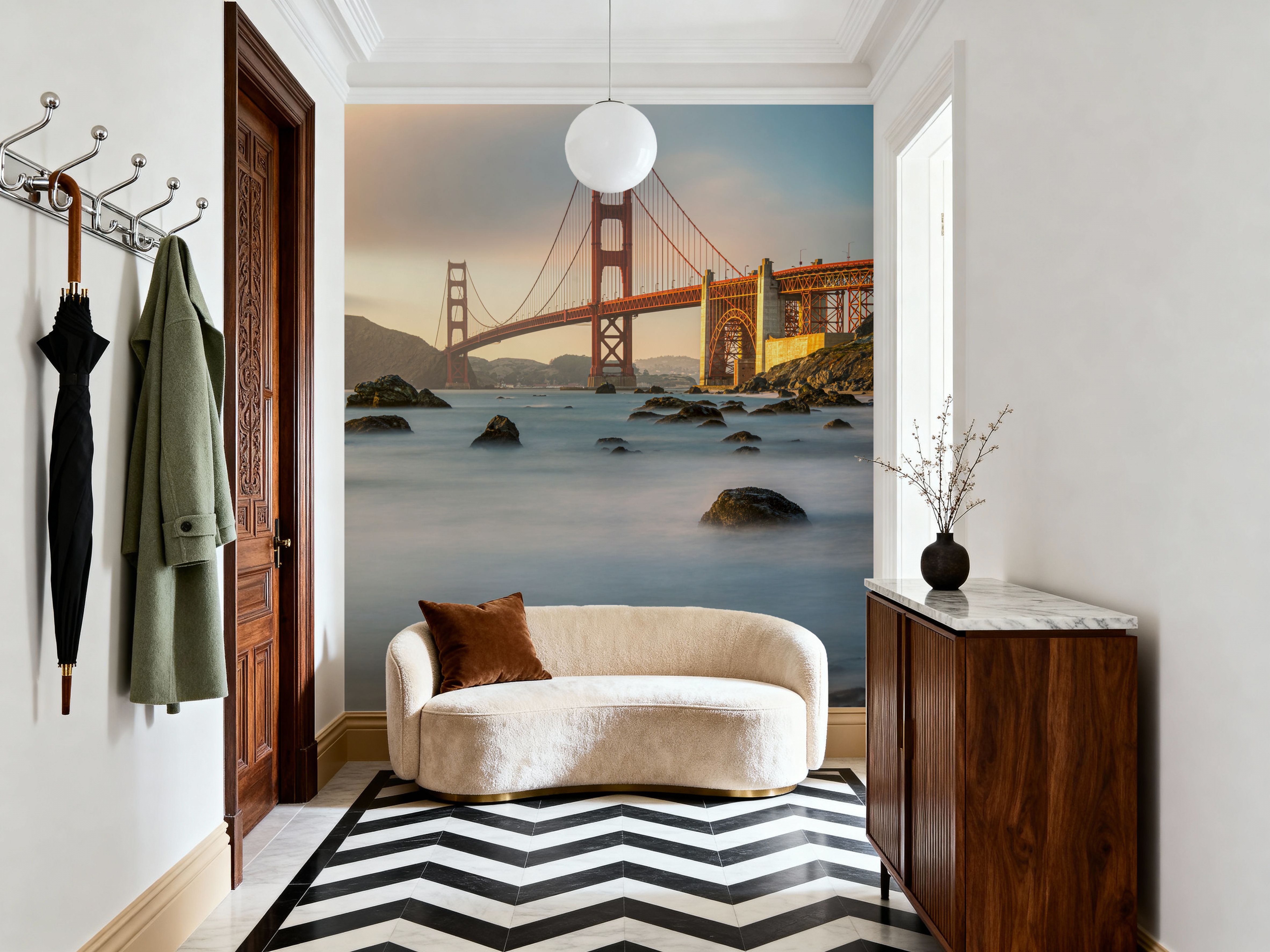 Golden Gate Bridge from Marshall Beach