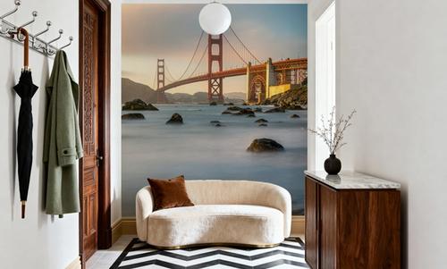 Golden Gate Bridge from Marshall Beach
