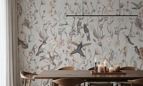 Bird Garden White
