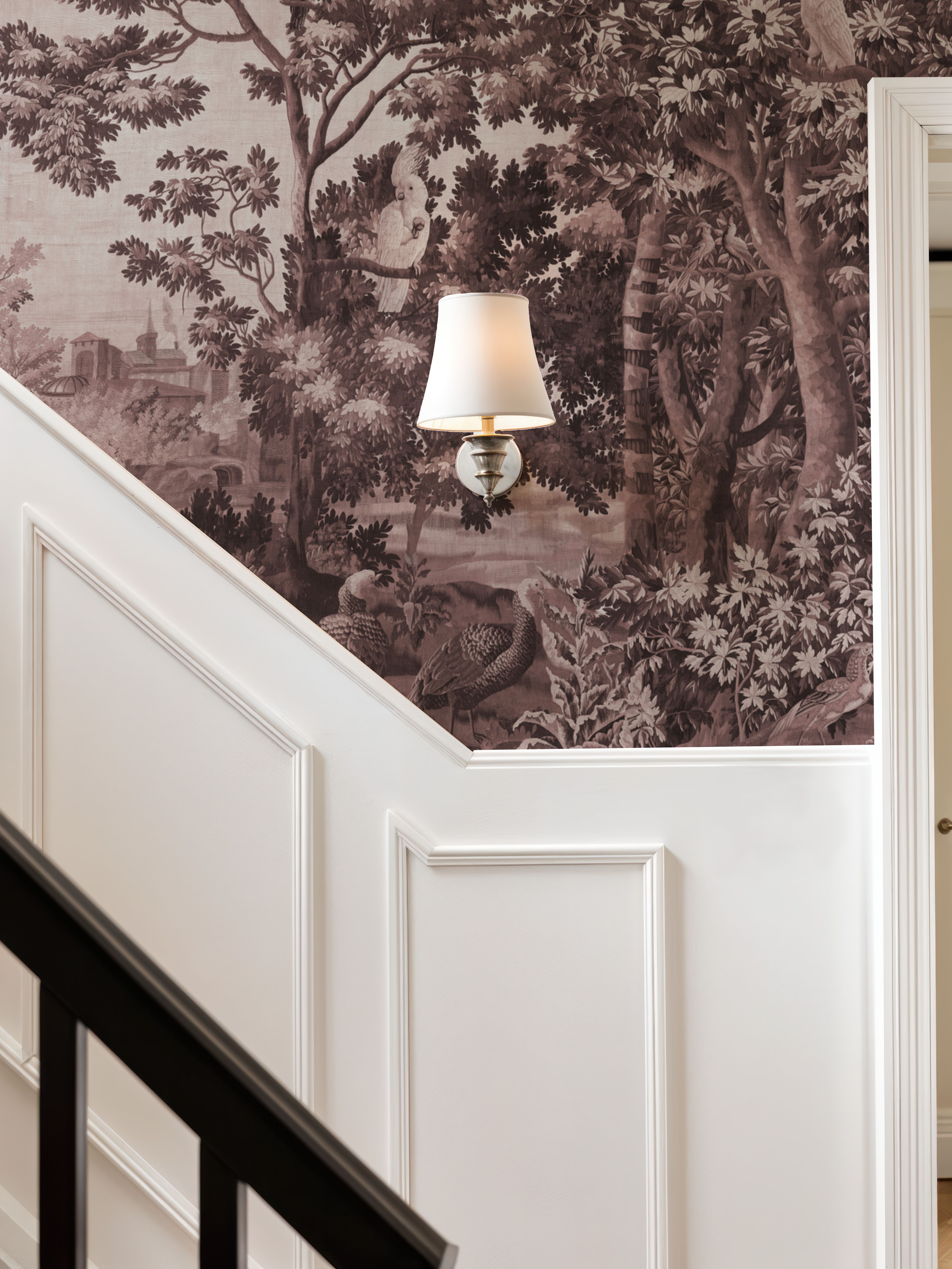 Enchanted Grove Tapestry, Burgundy