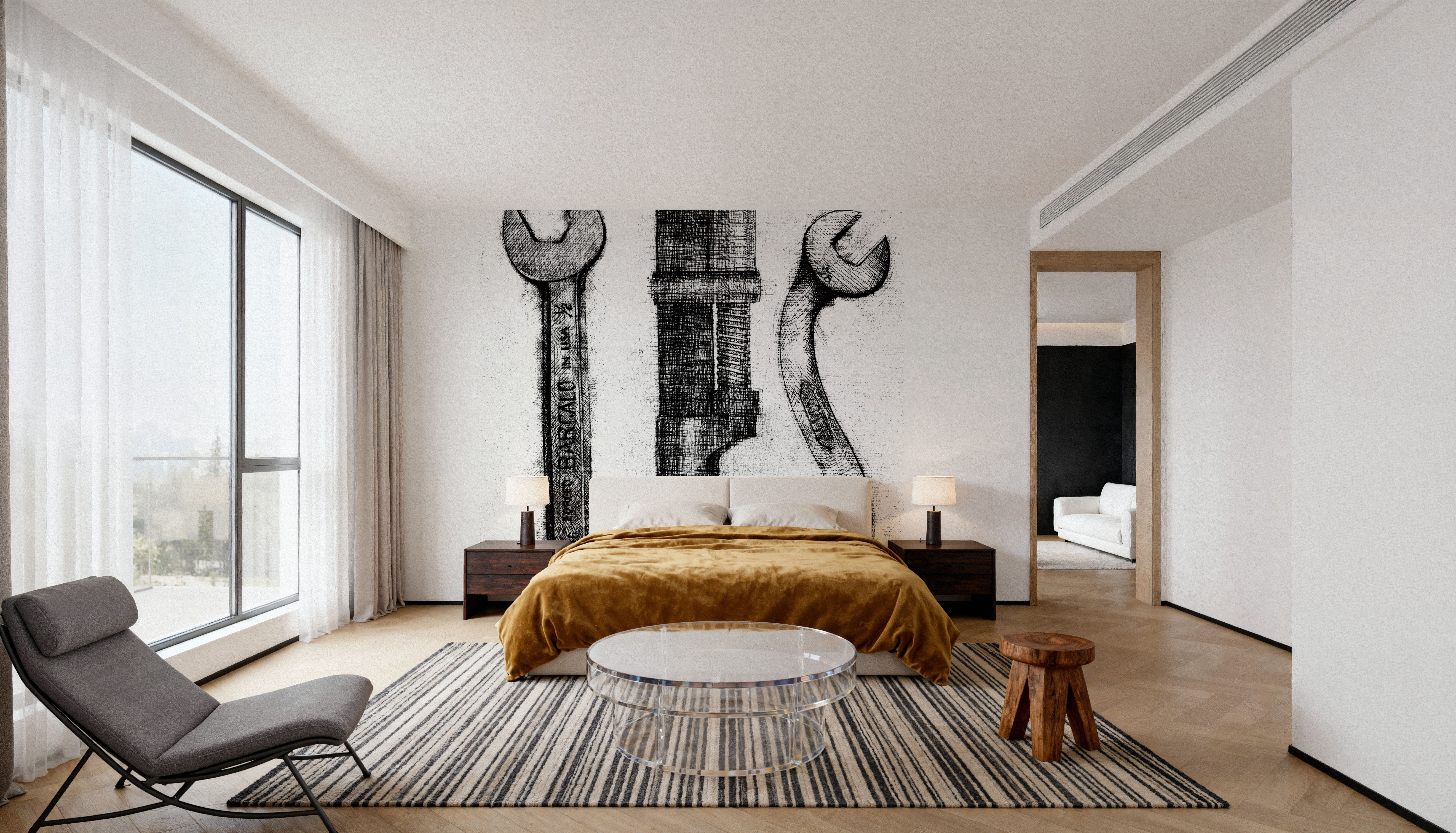 Shed Wrenches, Wallpaper