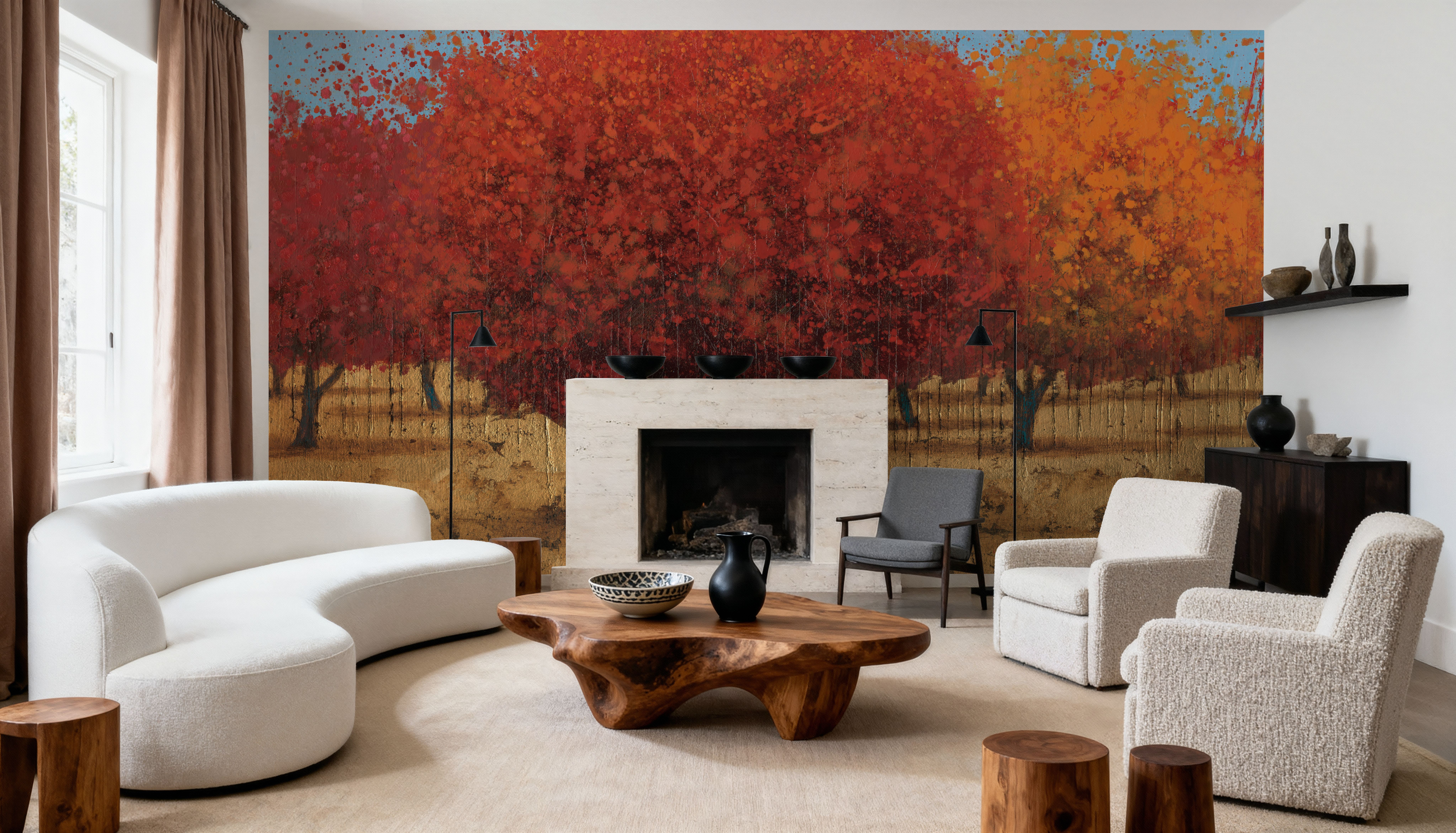 Orange Trees II