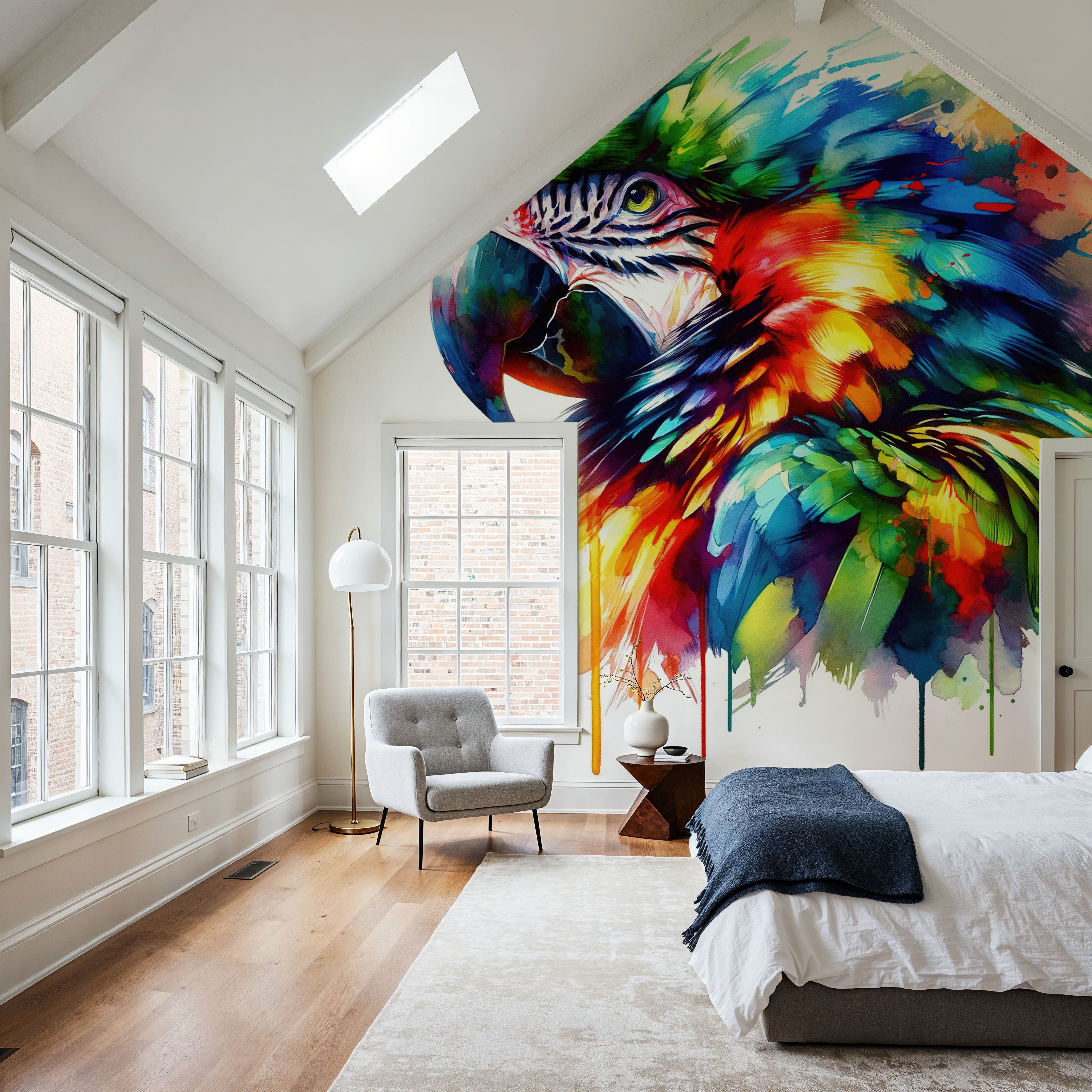 Vibrant Parrot's Tropical Essence