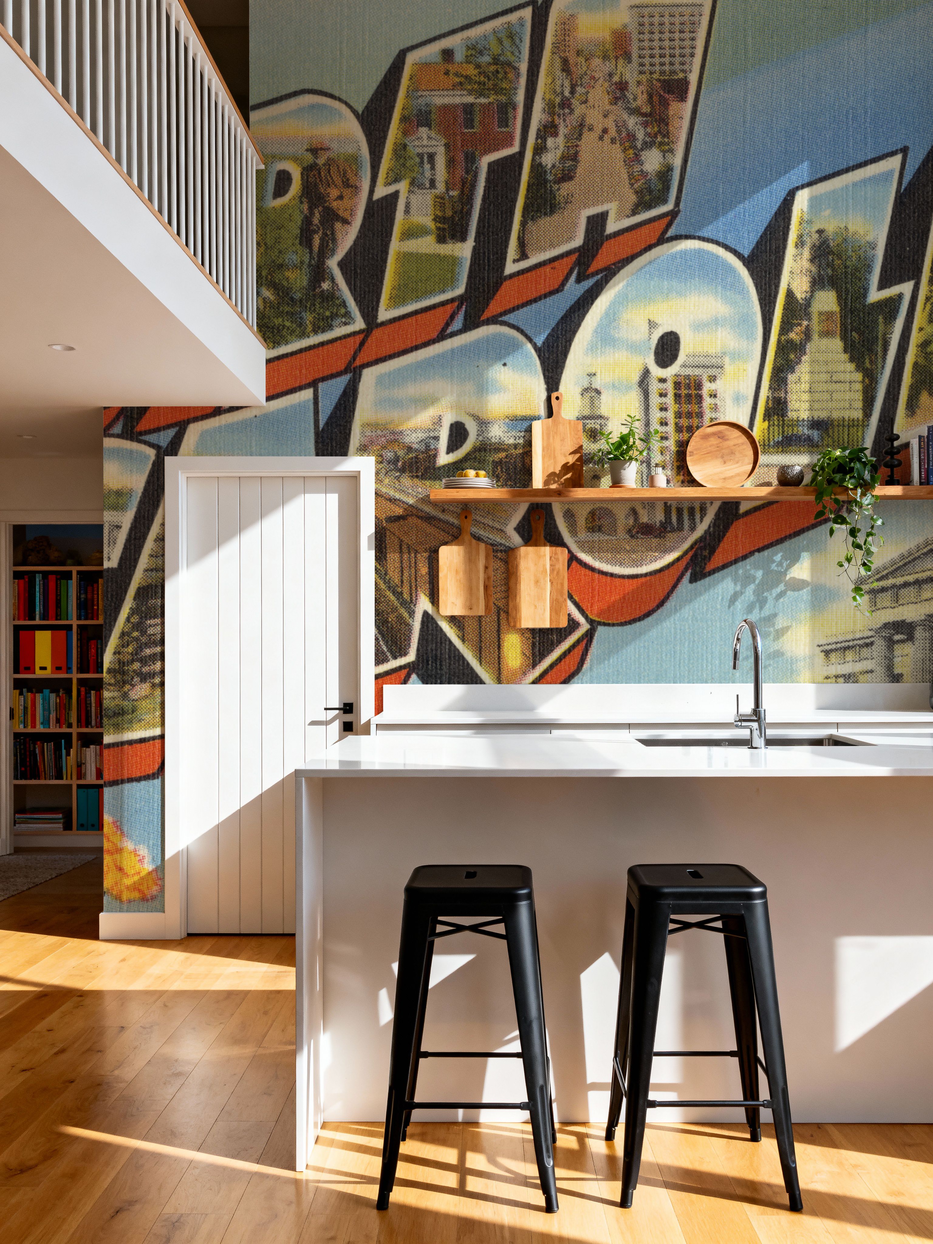 Greetings from North Carolina - Screenprint Postcard