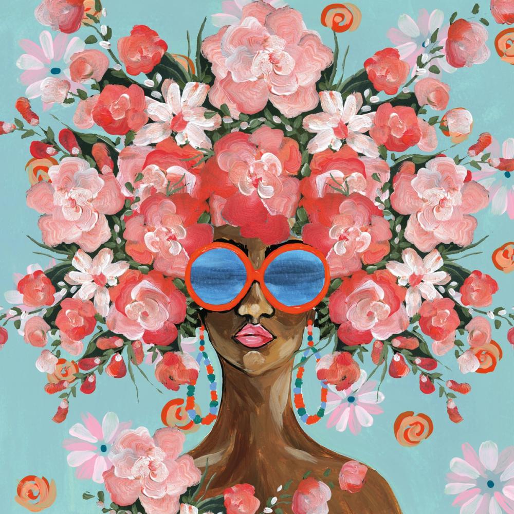 Sunning in Florals I