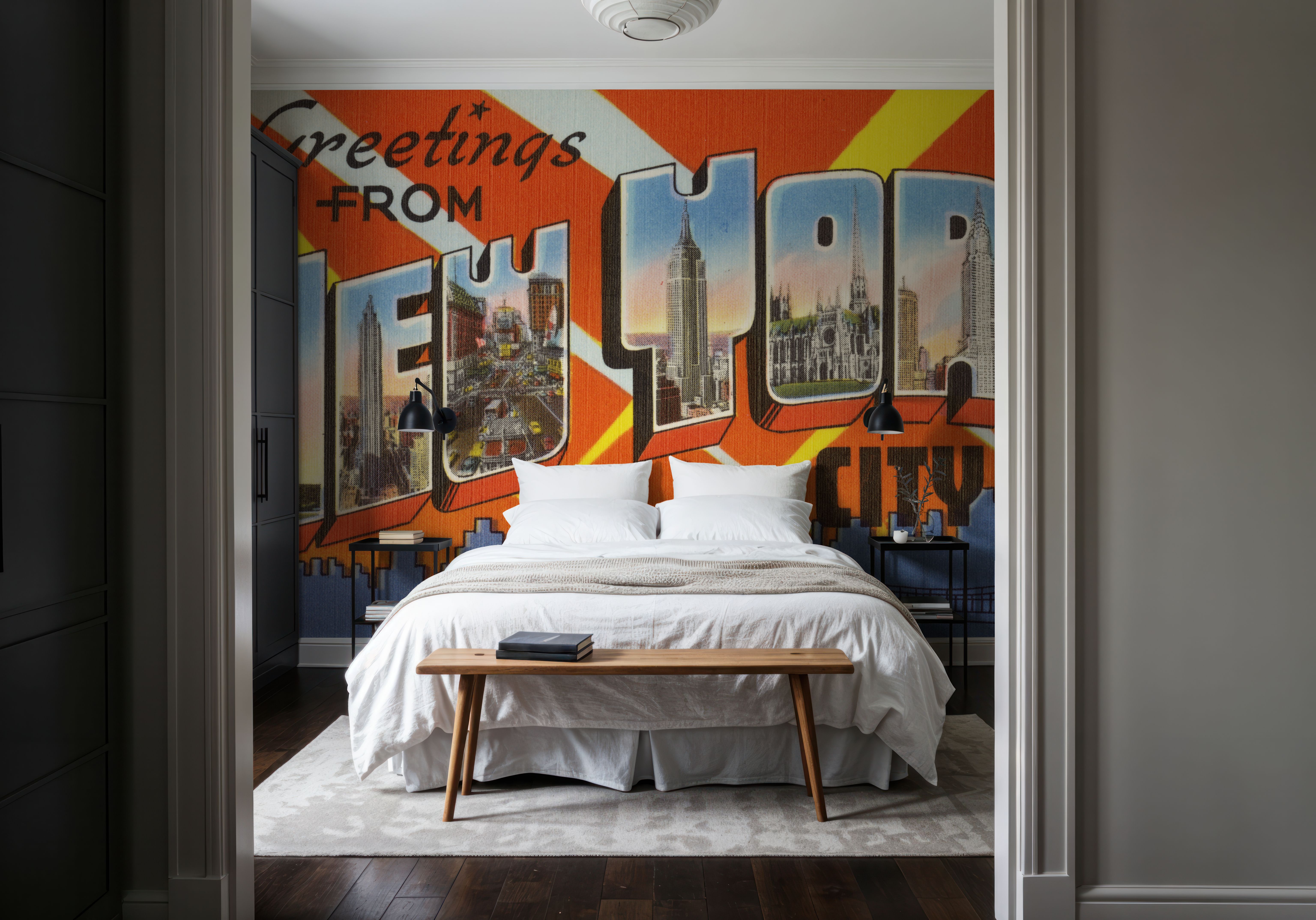Greetings from NYC - Screenprint Postcard