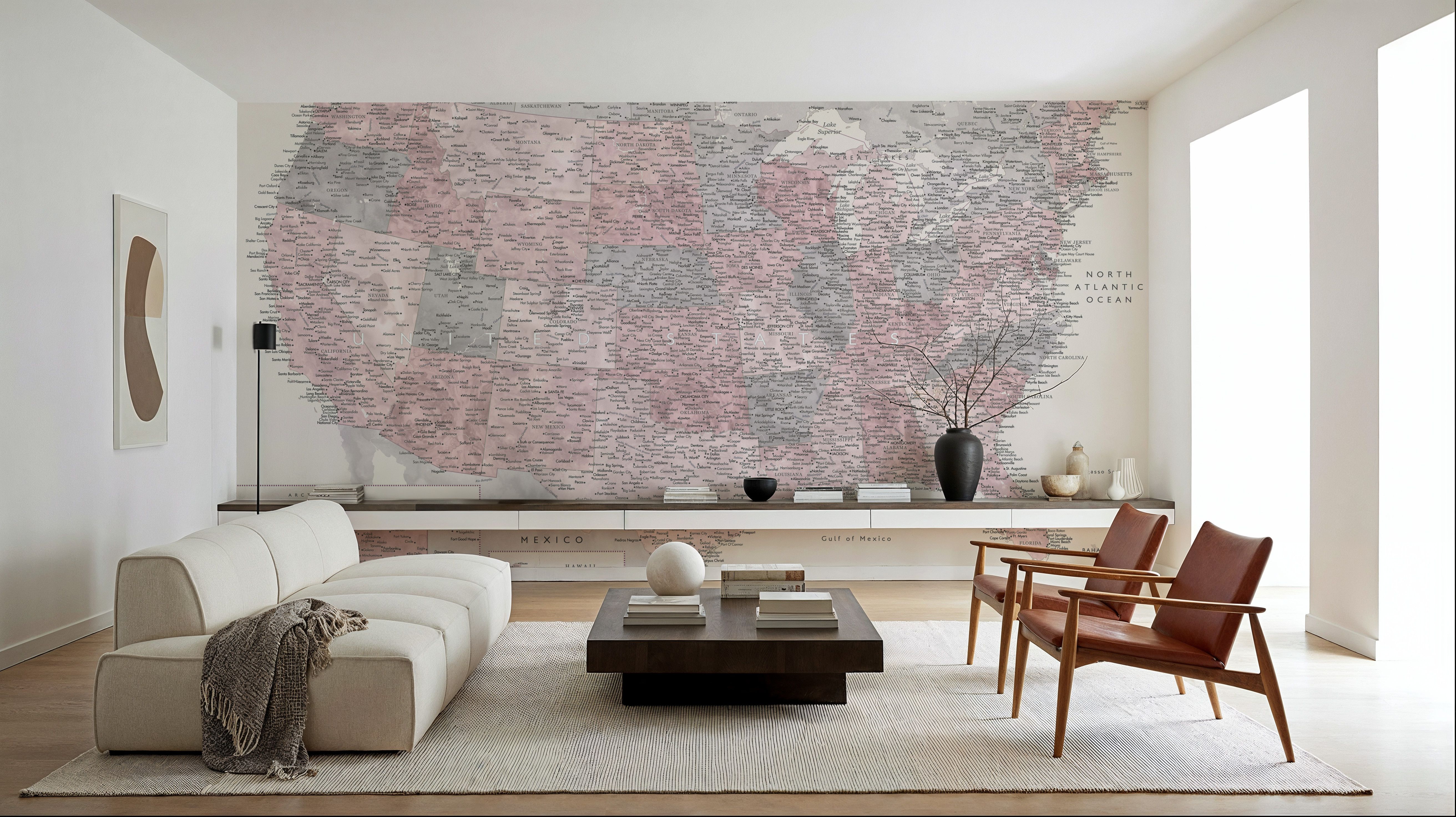 US Map Detailed - Madelia