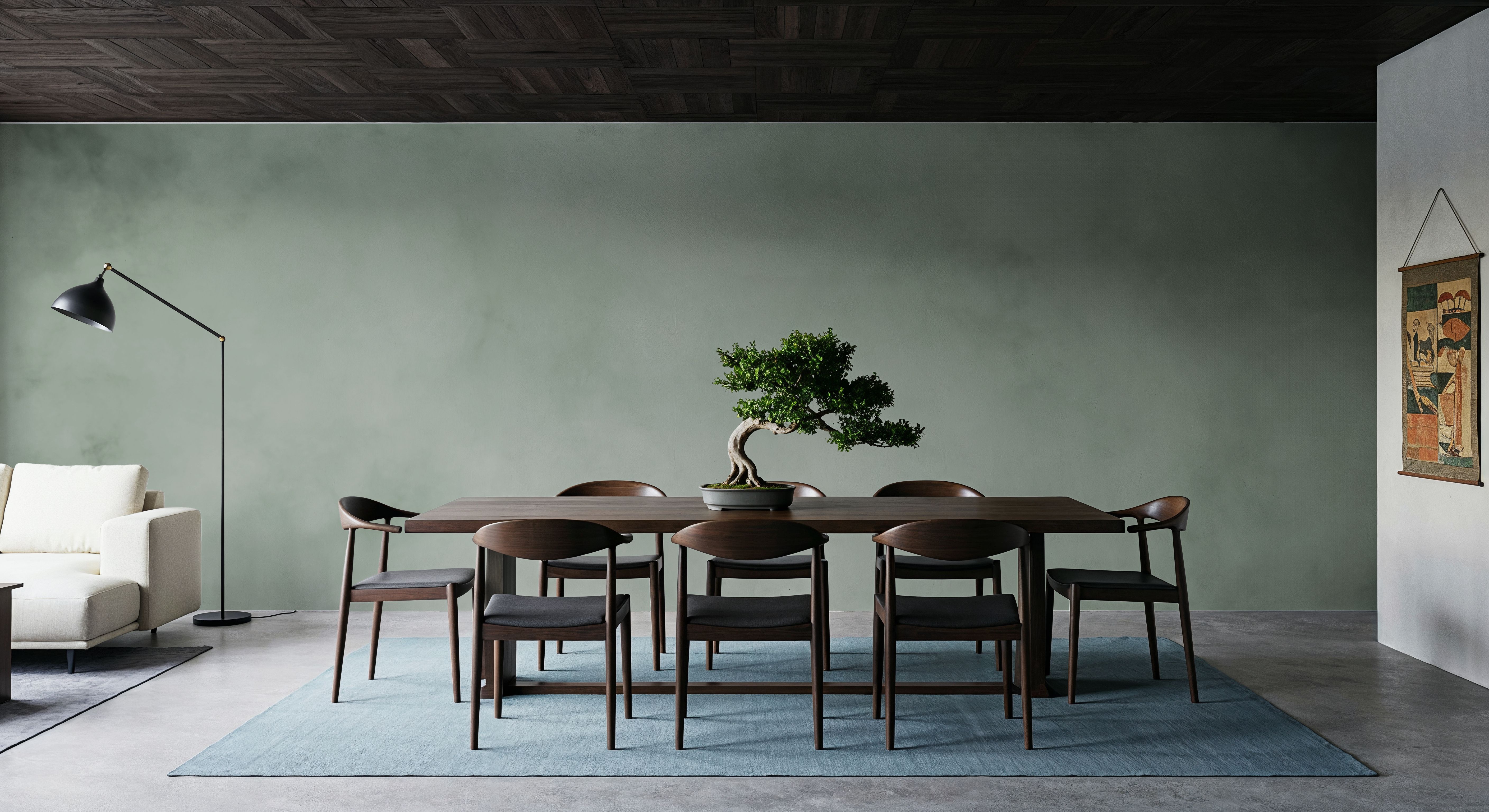 Soft Fog, Sage, Wallpaper