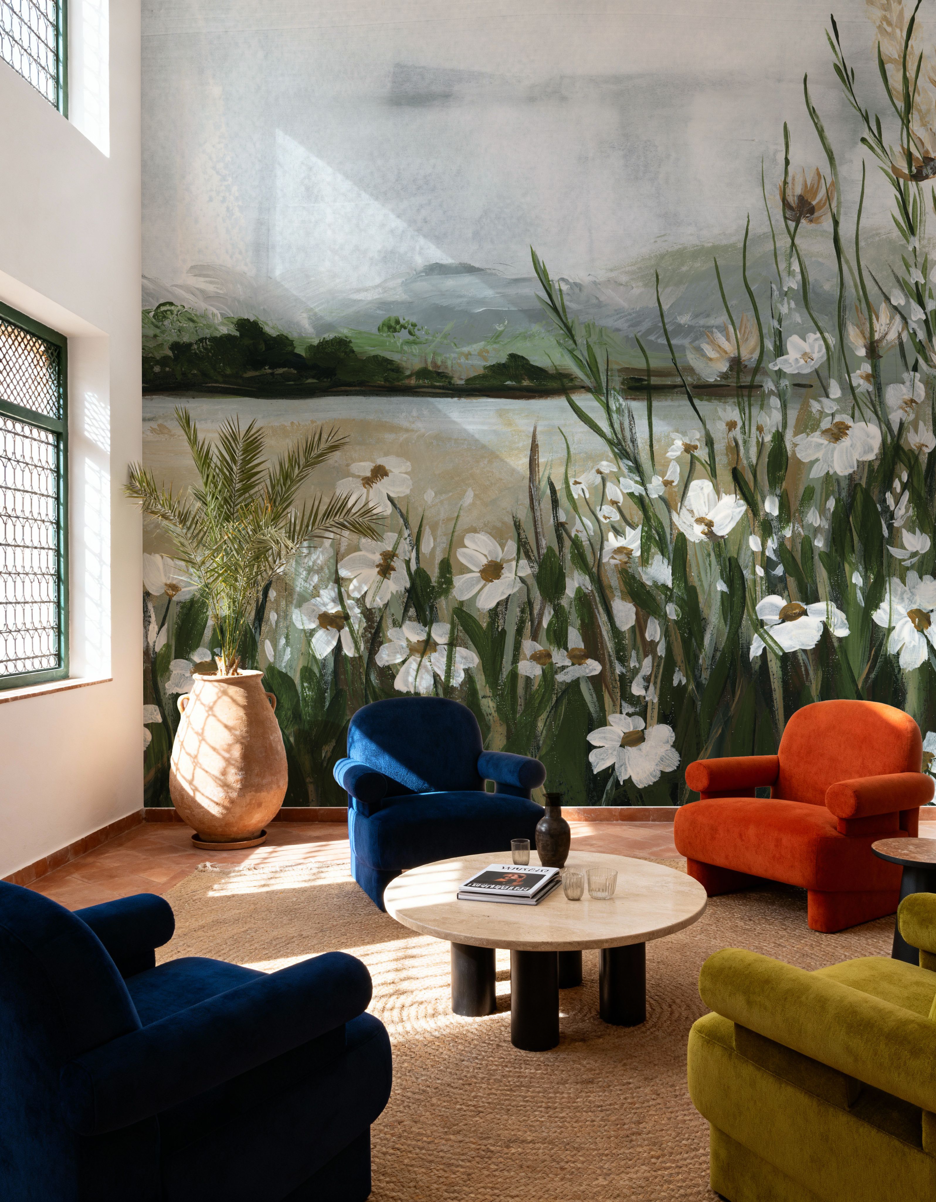 Wildflowers Among the Landscape