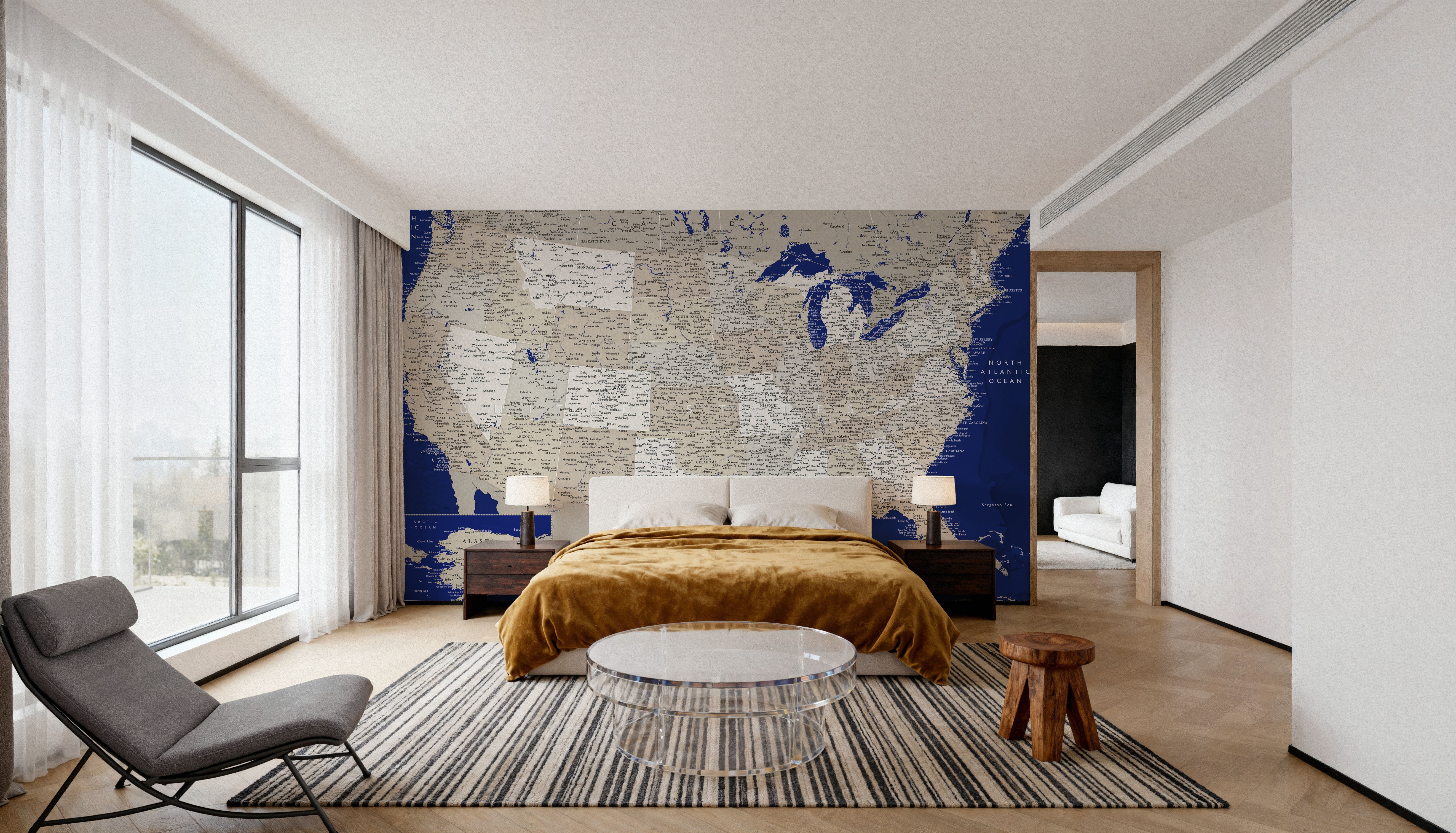 US Map Detailed - Kameryn