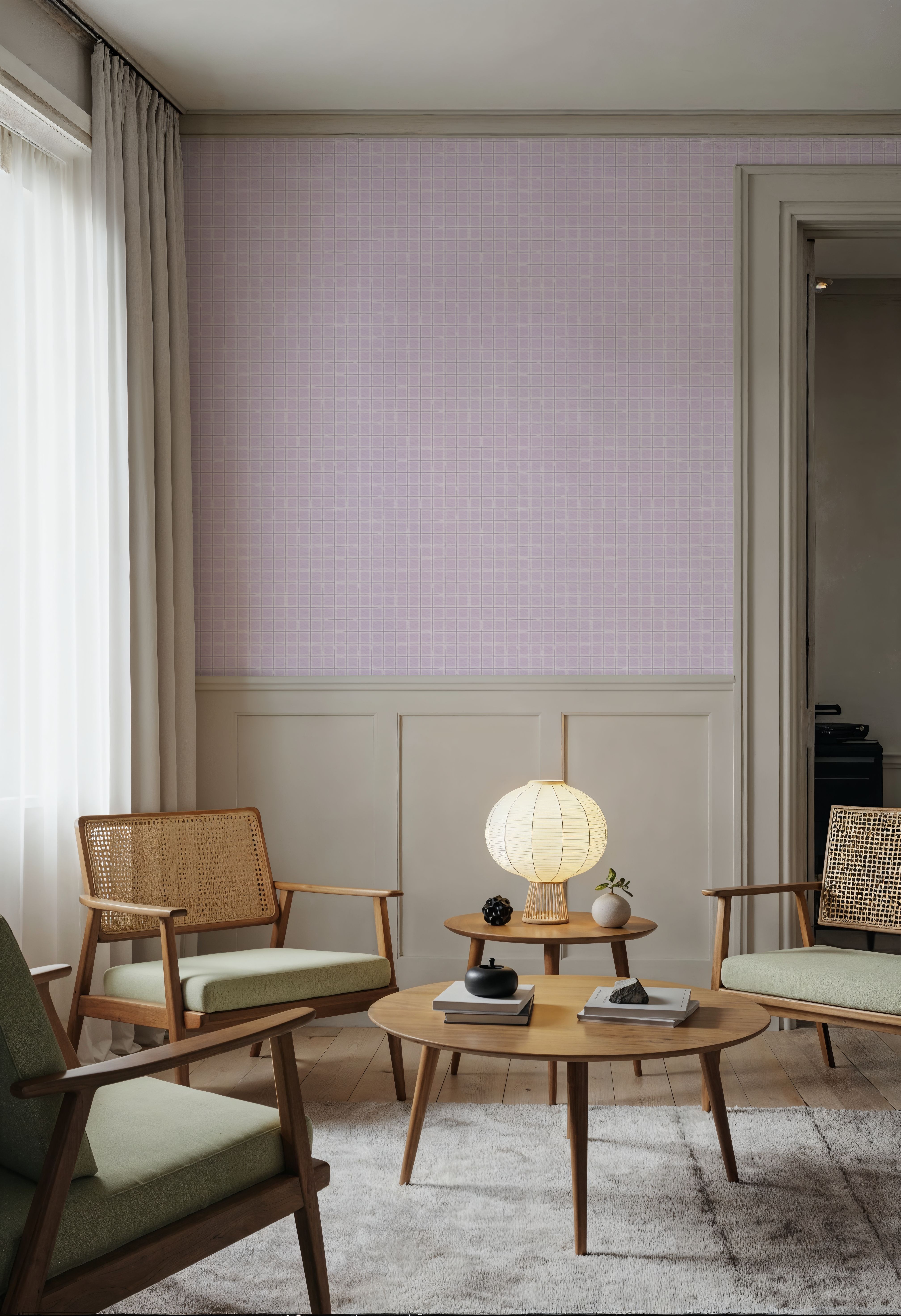 Weathered Checks, Lavender