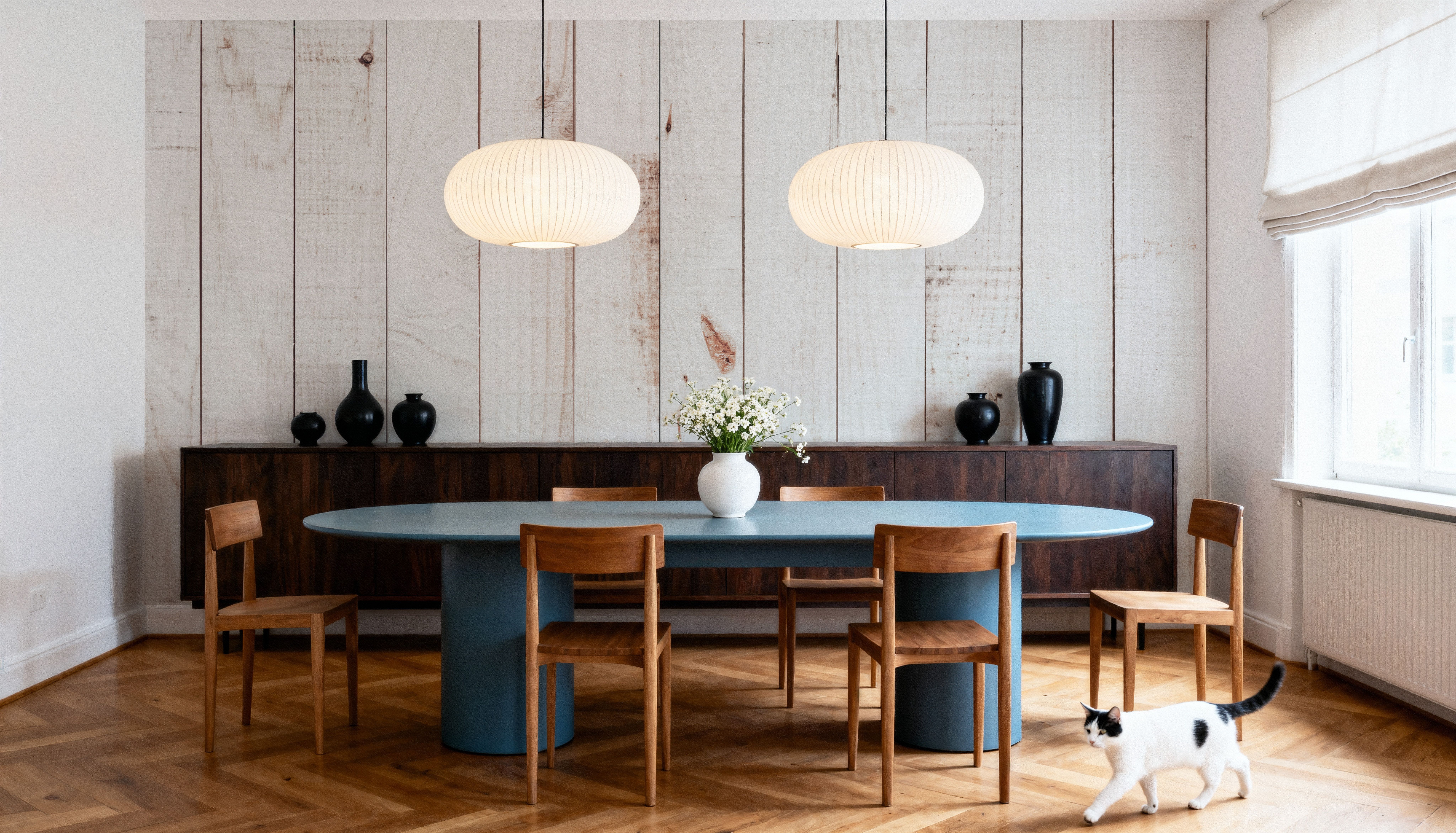 White Wooden Planks