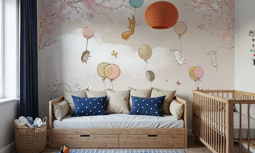 Balloon Flight Scene