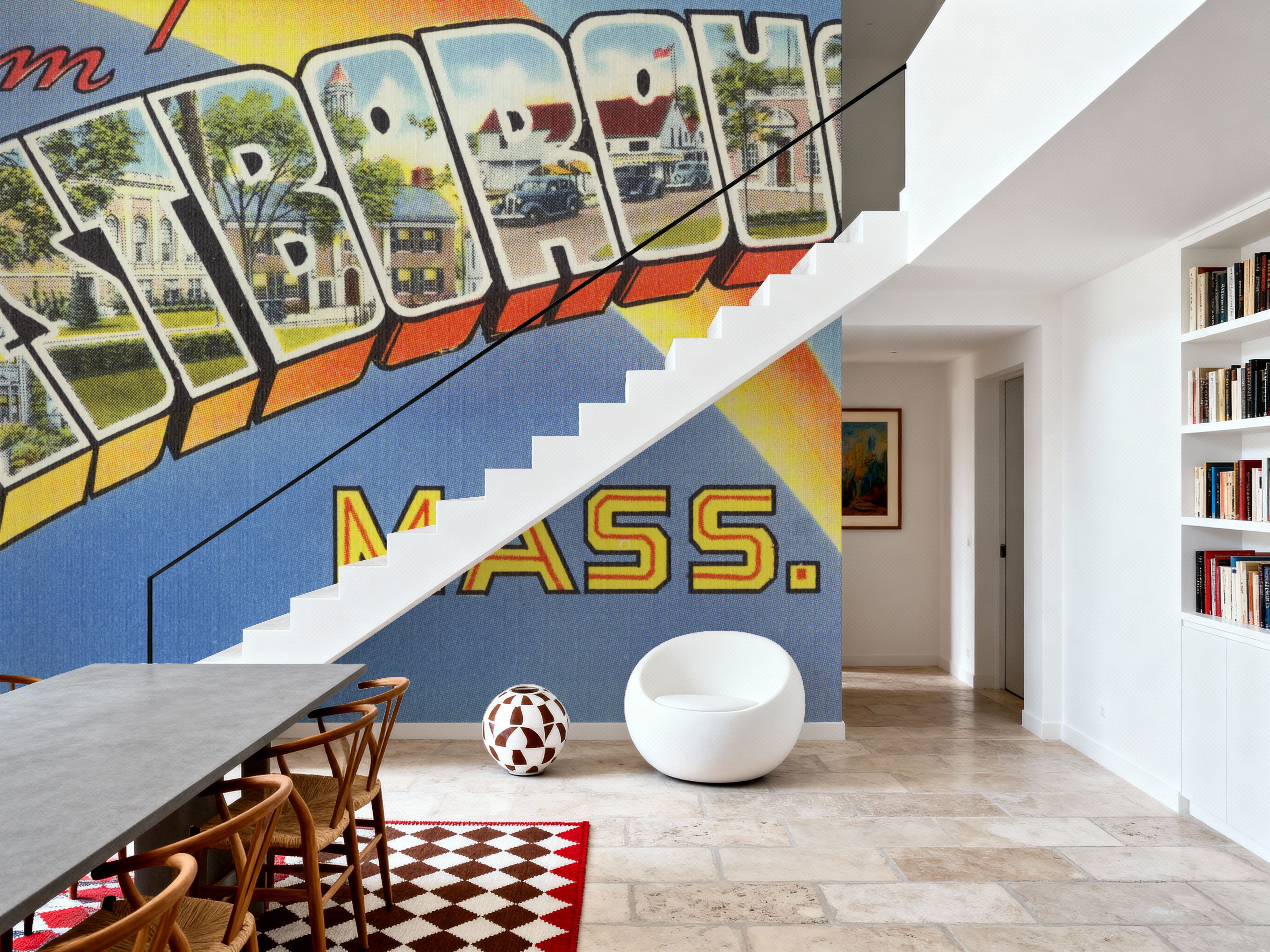 Greetings from Westborough - Screenprint Postcard