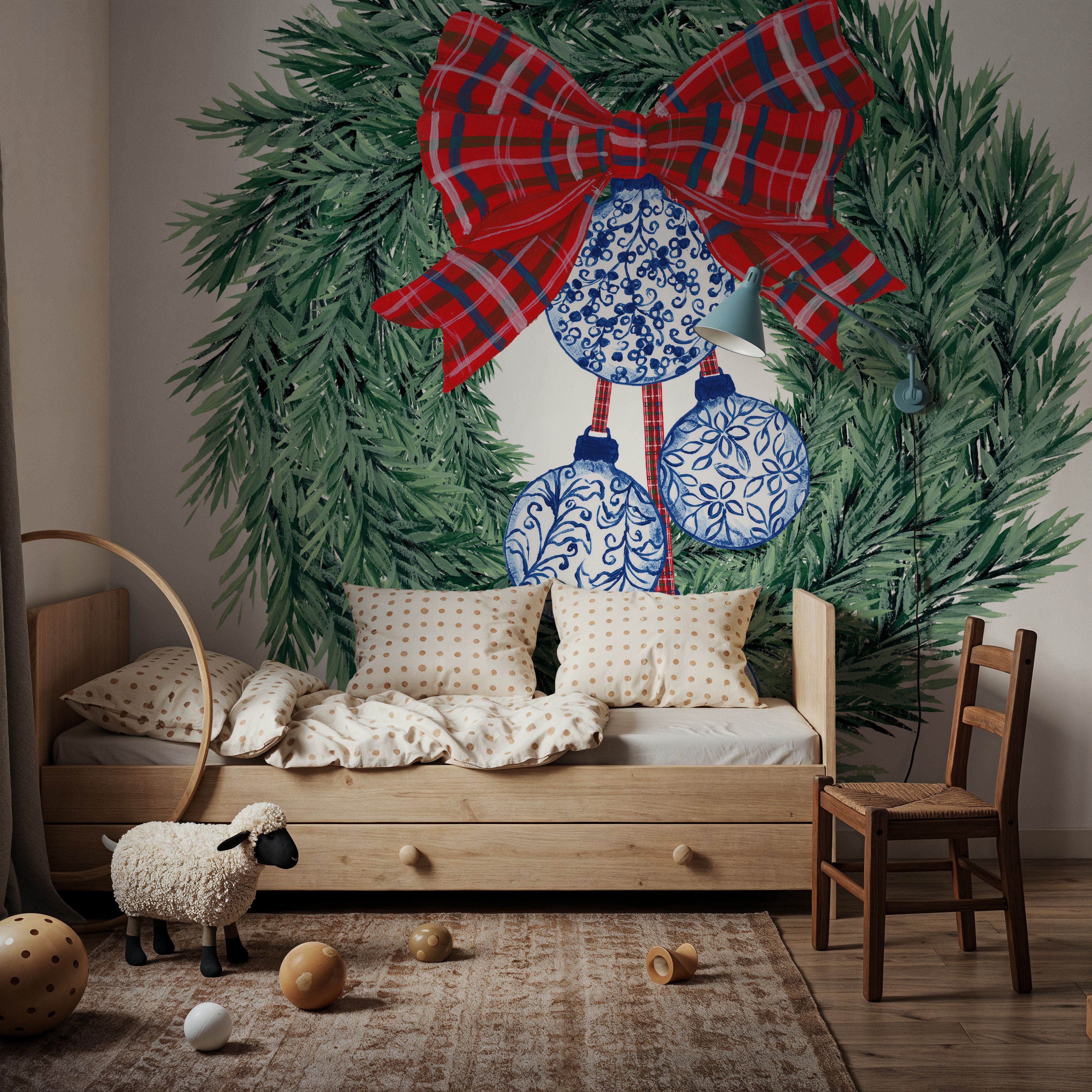 Holiday Tartan and Chinoiserie II