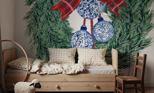 Holiday Tartan and Chinoiserie II