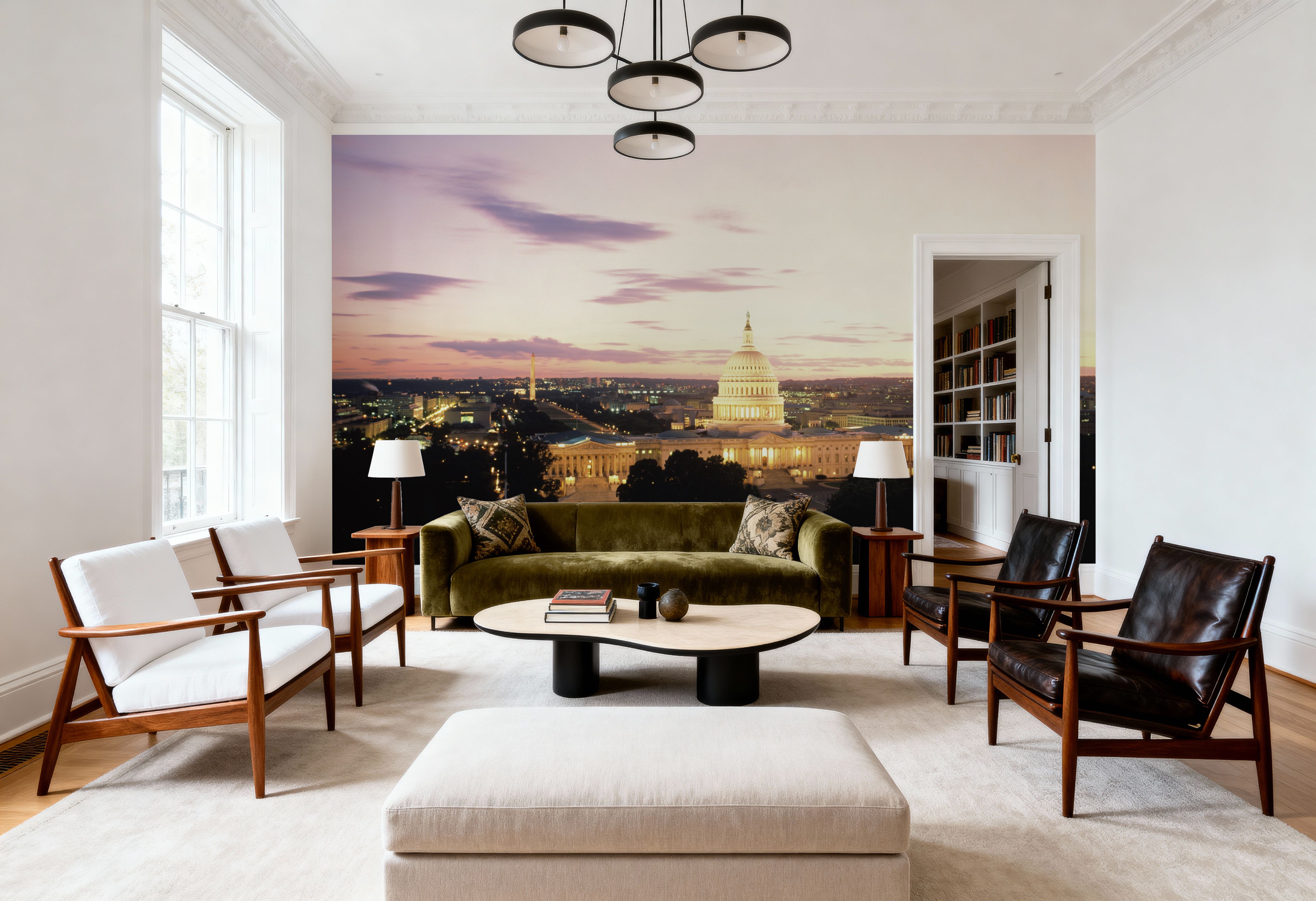 Illuminated Dome Sunset