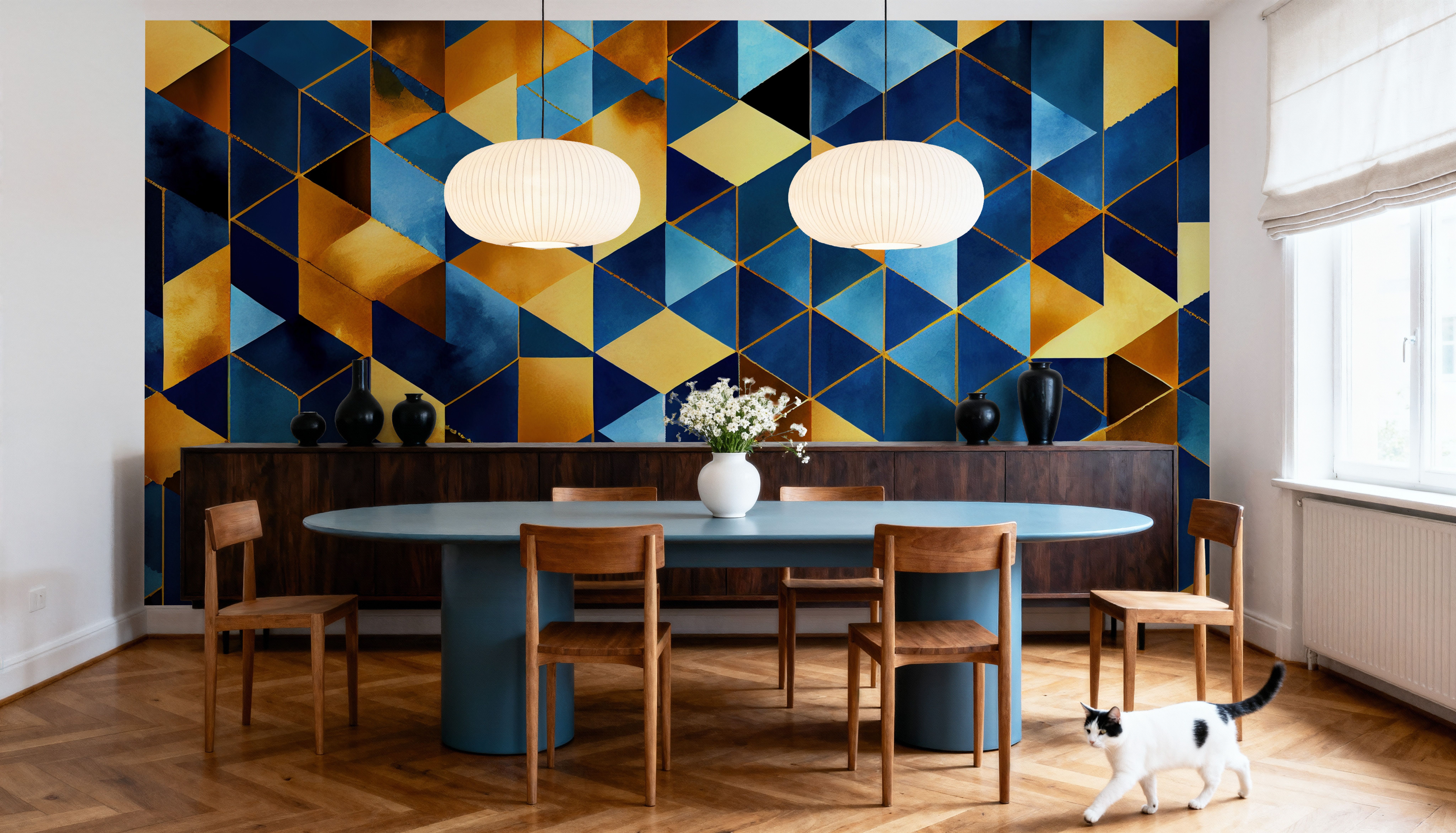 Cell Mosaic, Wallpaper