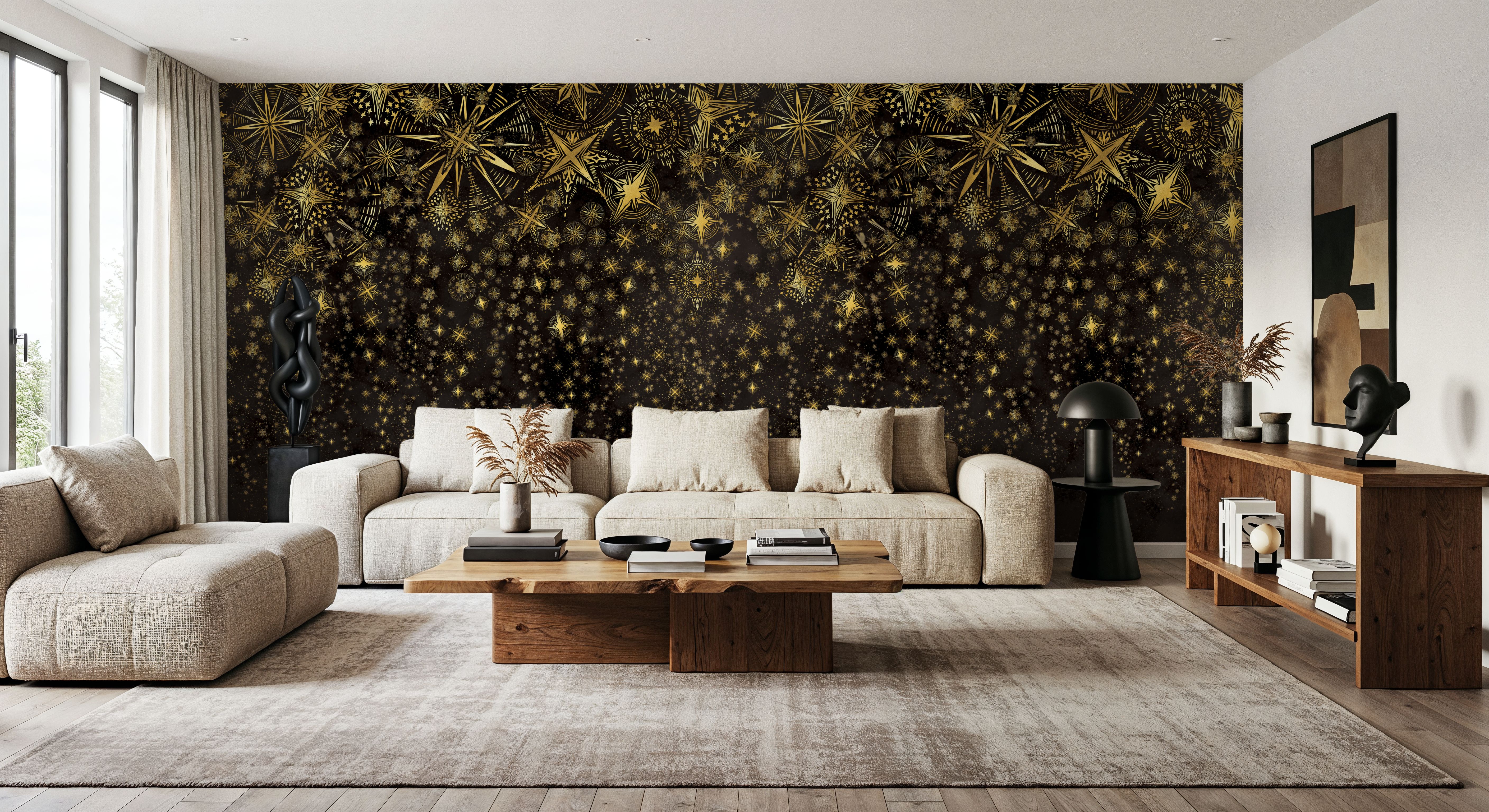 Celestial Dreams Bright Black