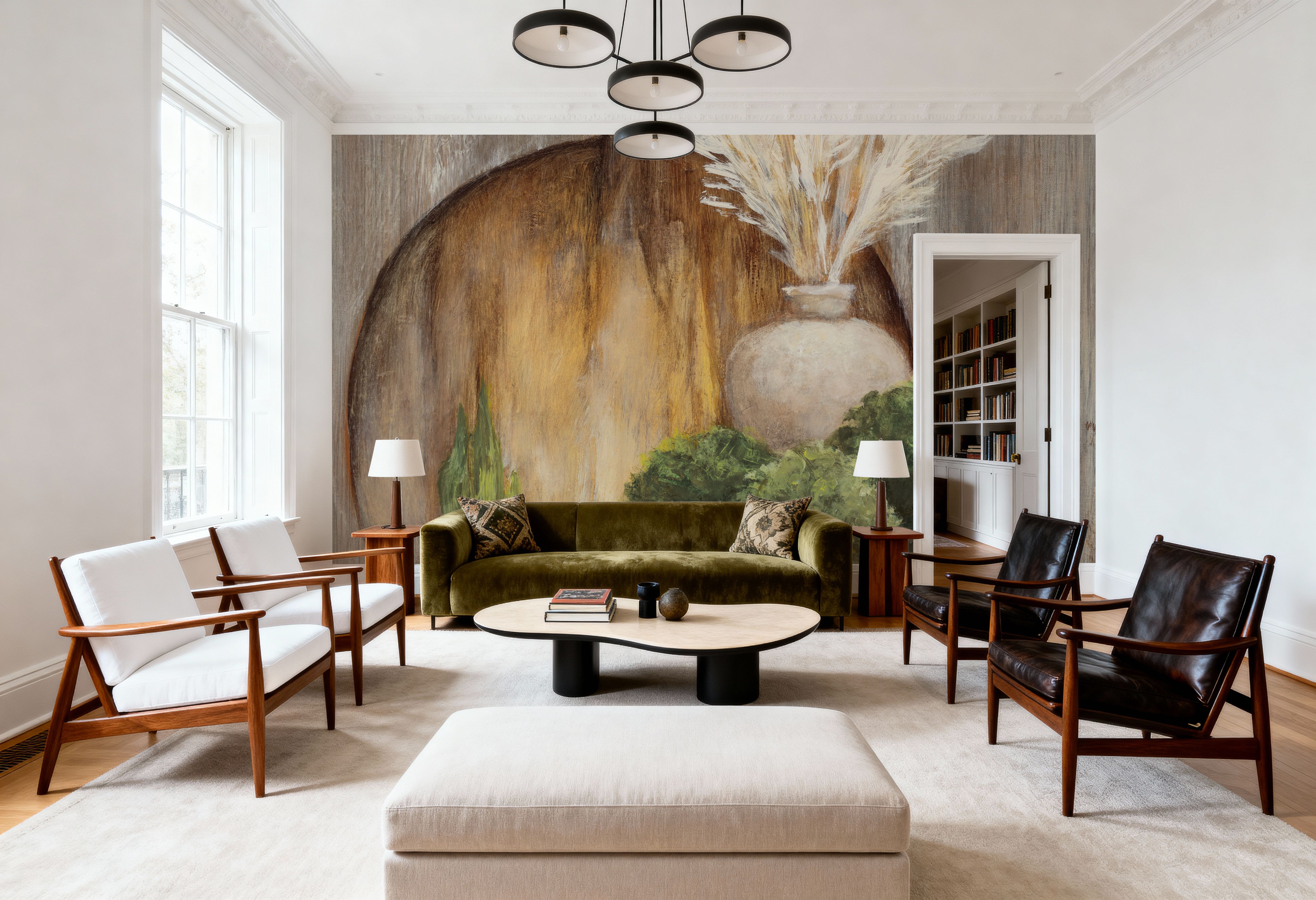 Spring Tableaux II Light Green